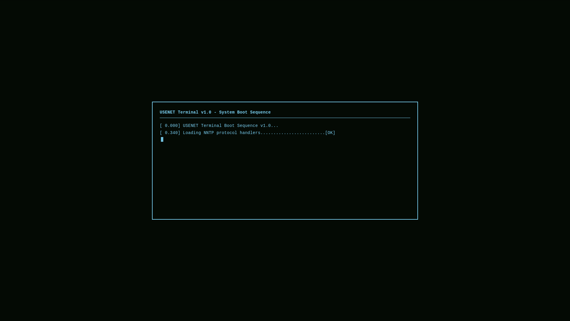USENET - Decentralized Discussion Network