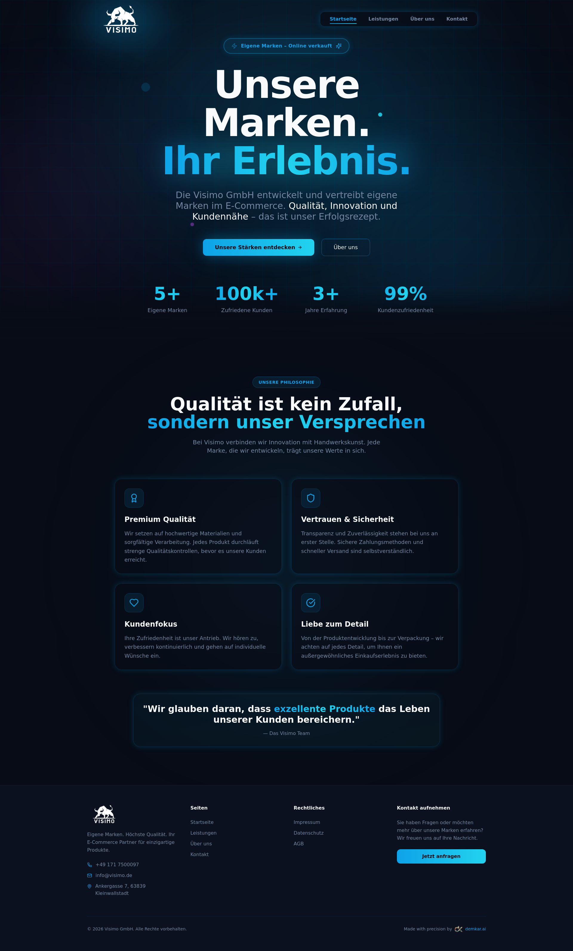 Visimo Visimo GmbH | E-Commerce Experten
