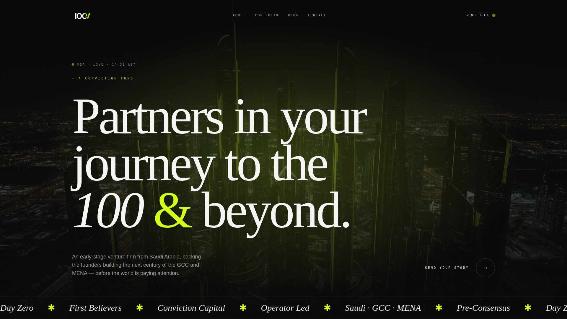 100 Ventures — Capital for the First Believers