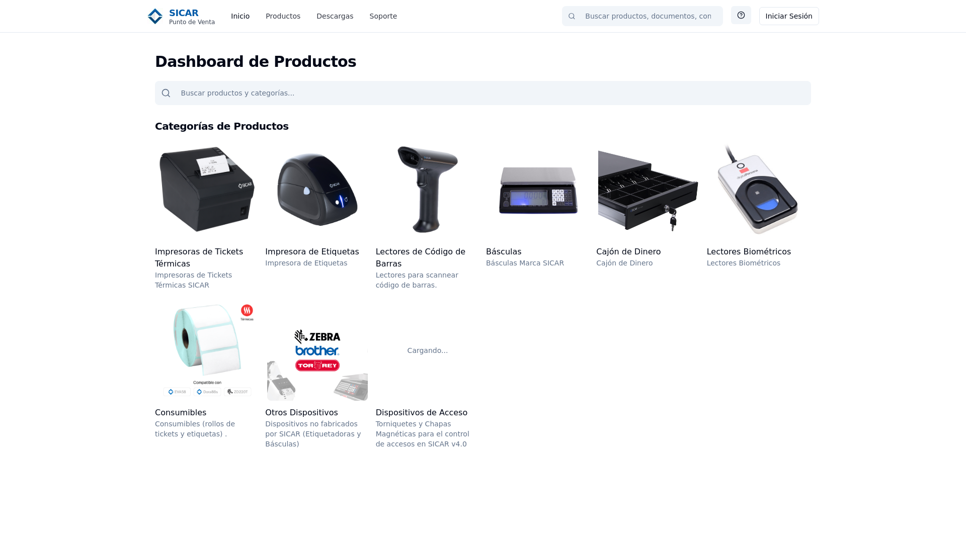 Dashboard de Productos | Tech Solutions