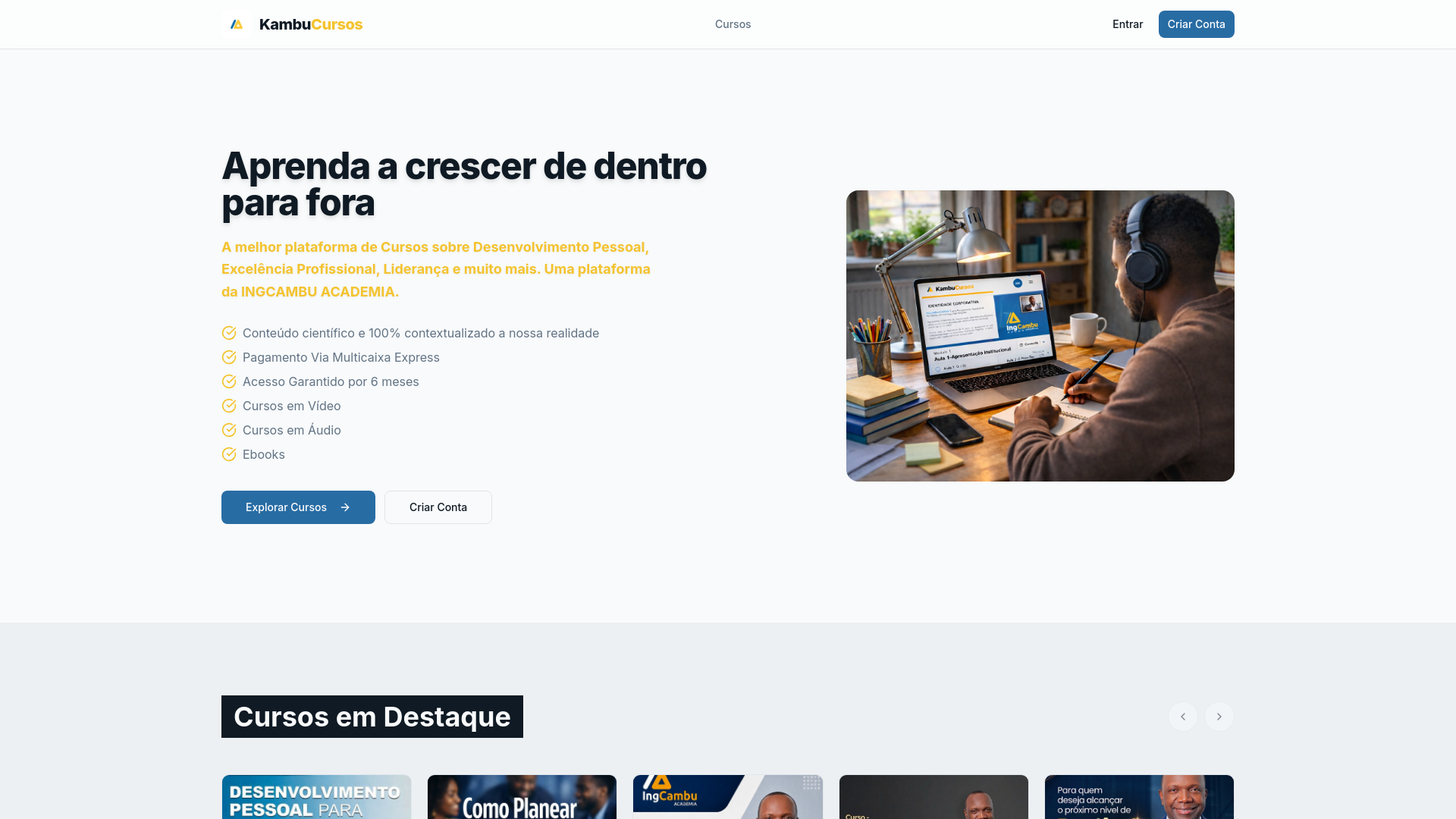 KambuCursos - Cursos Online em Angola