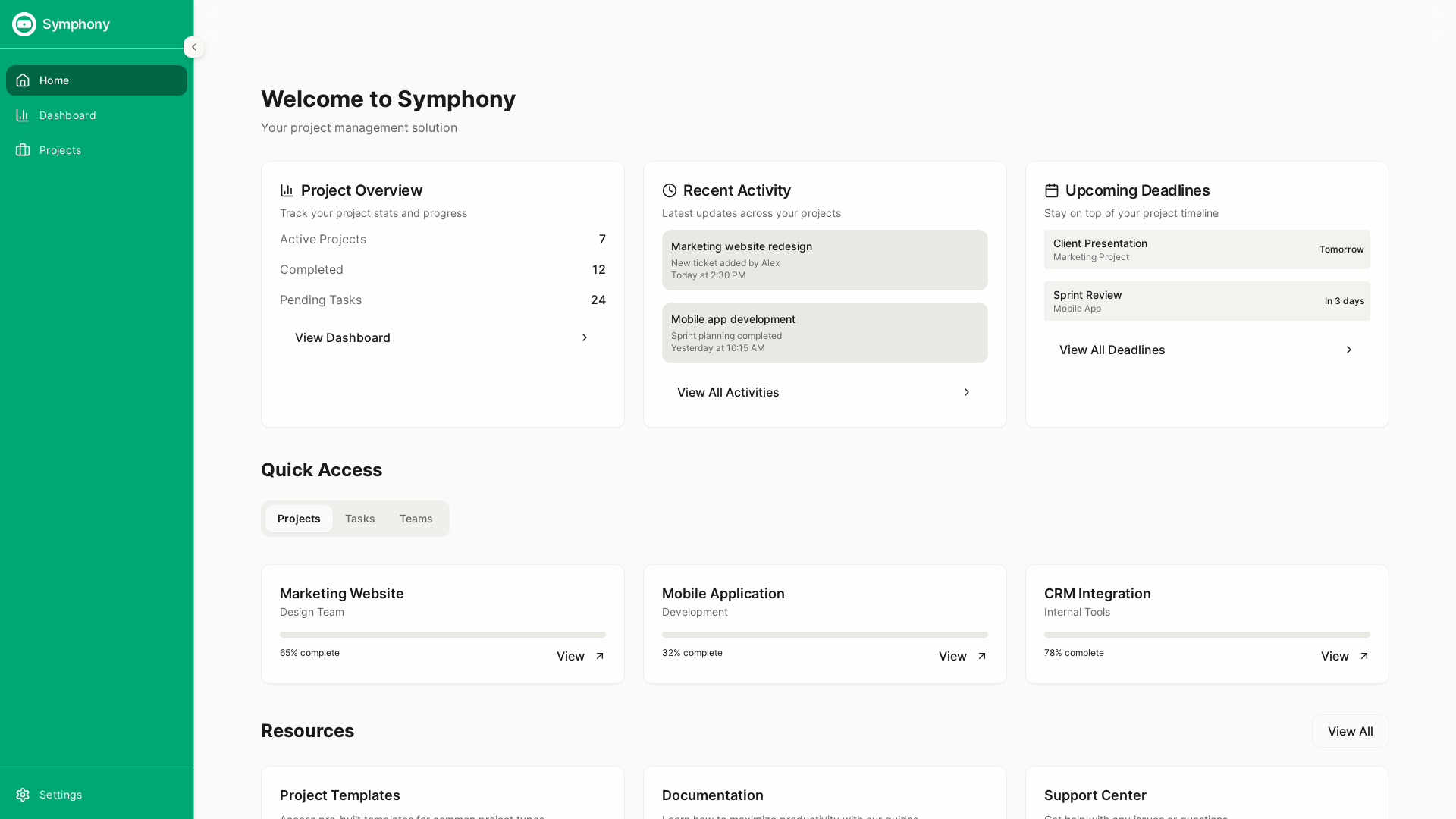 Intelligent Kanban Project Management Platform