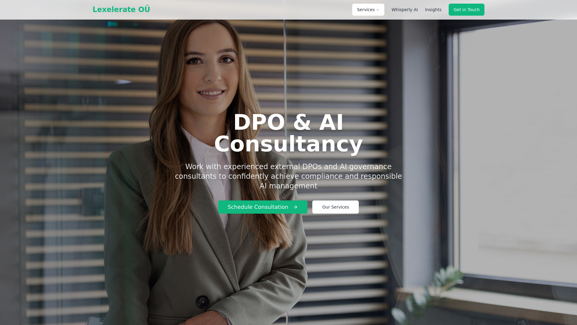 Lexelerate OU | AI Governance & Data Privacy Consultancy