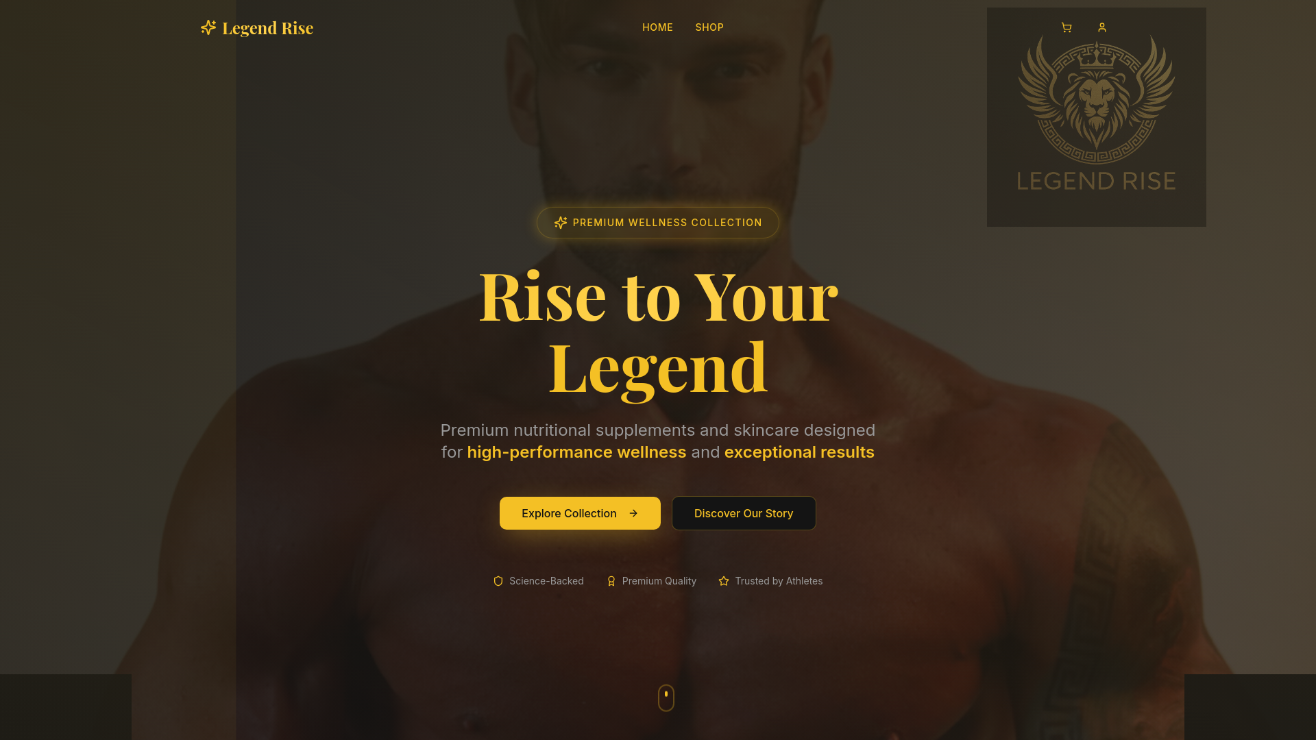 Legend Will Rise Legend Rise - Premium Wellness & Performance Supplements