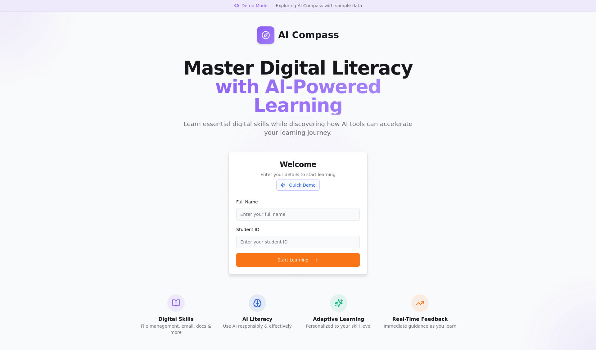AI Compass - Navigate Digital Literacy with Confidence