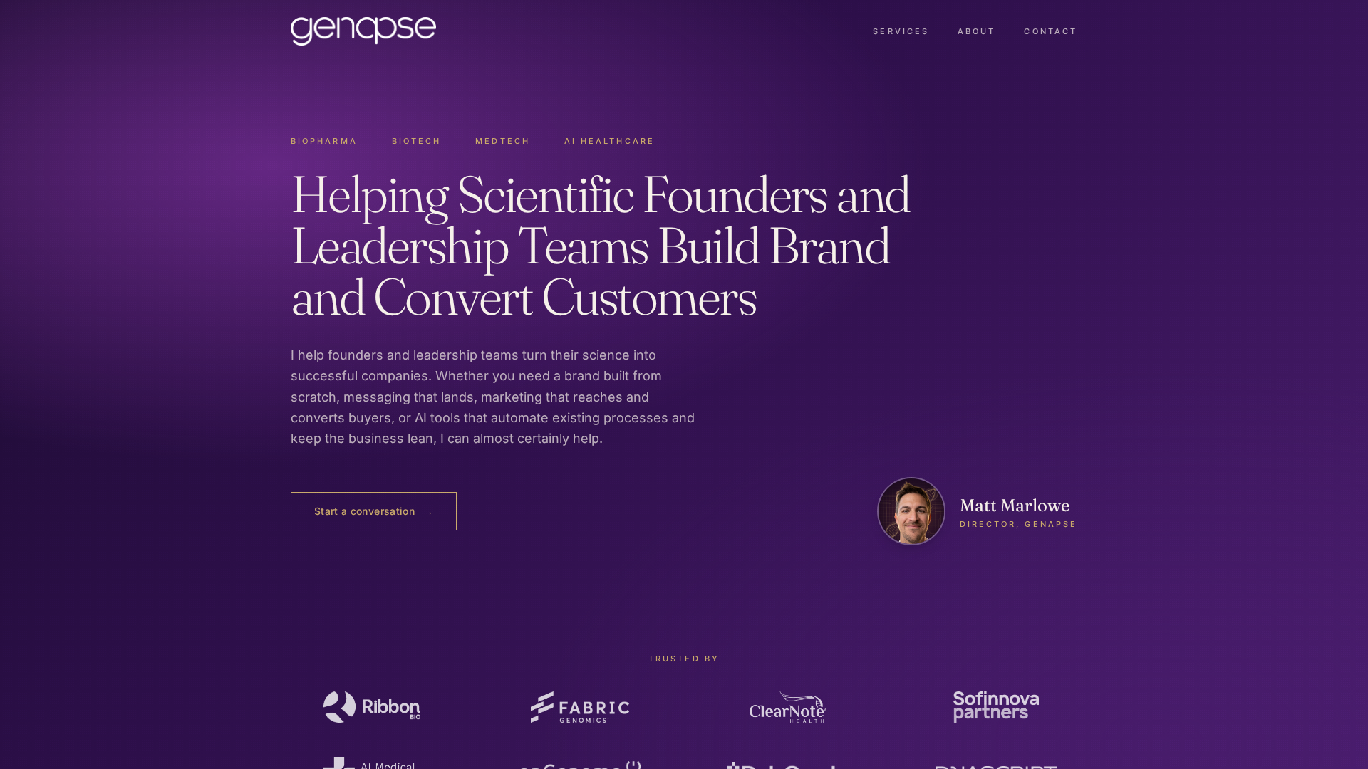 genapse logo