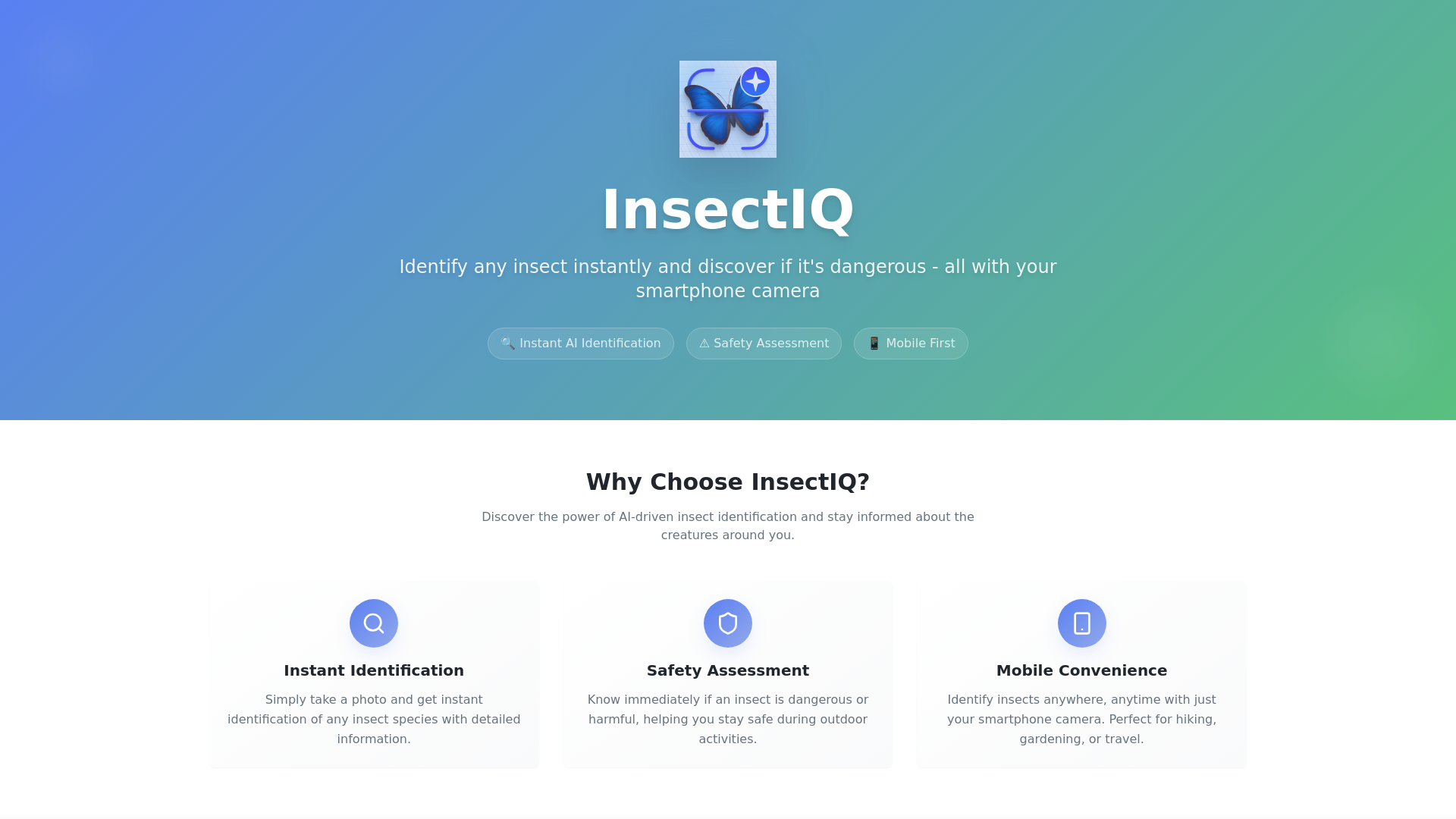 Insect Q InsectIQ - Smart Insect Identification App