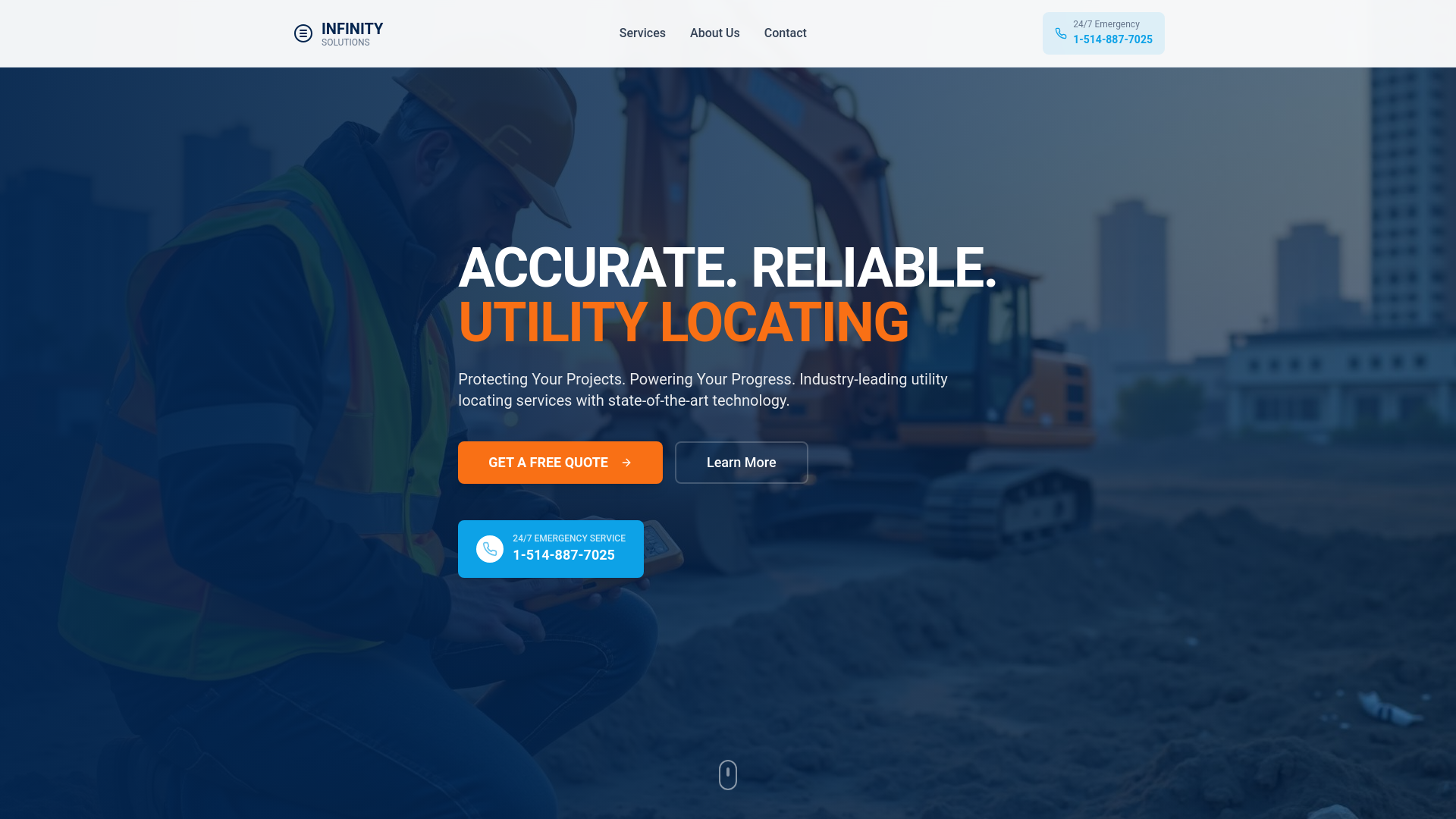 Infinity Solutions | Professional Utility Locating Services