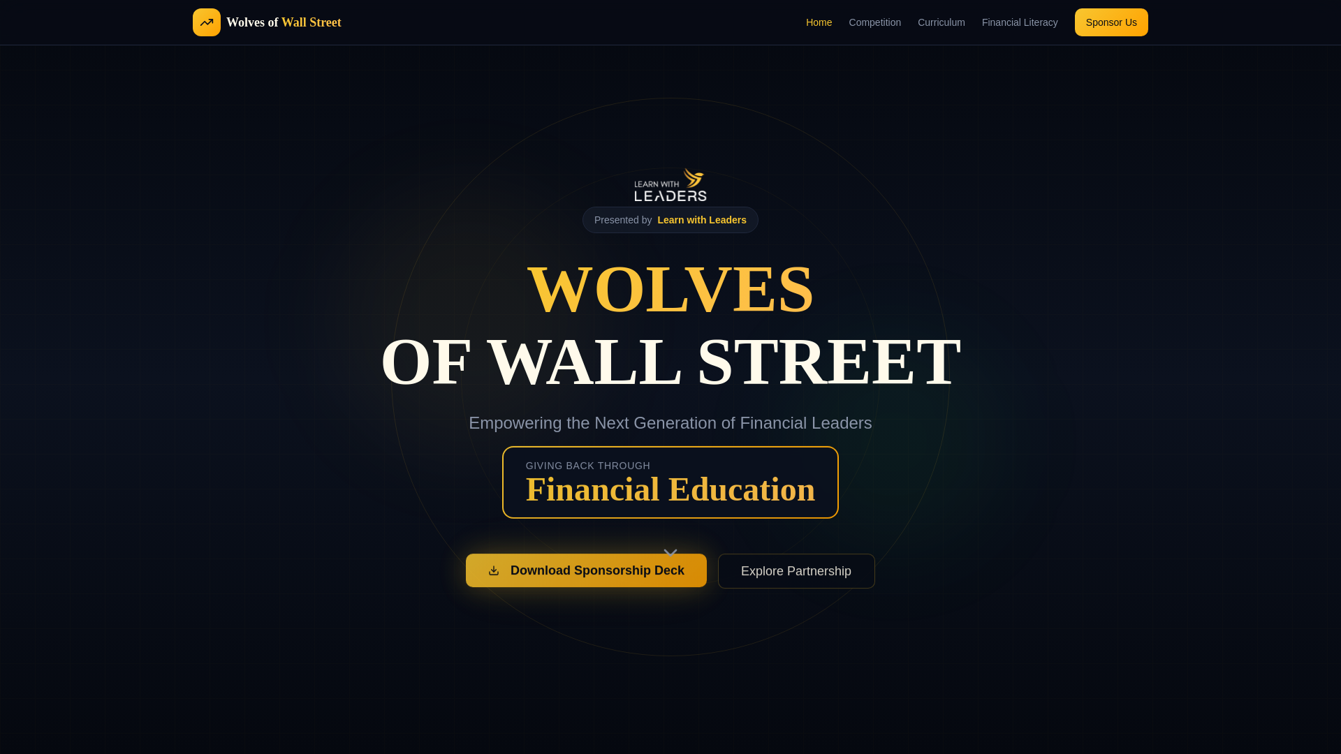 Wolves of Wall Street Competition