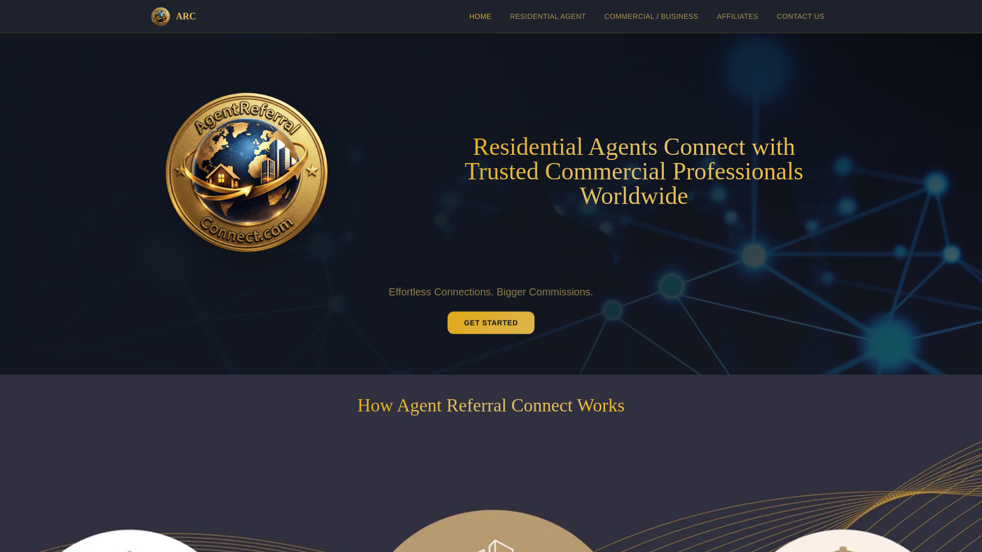 Agent Referral Connect — Licensed Referral Platform for Real Estate Pros