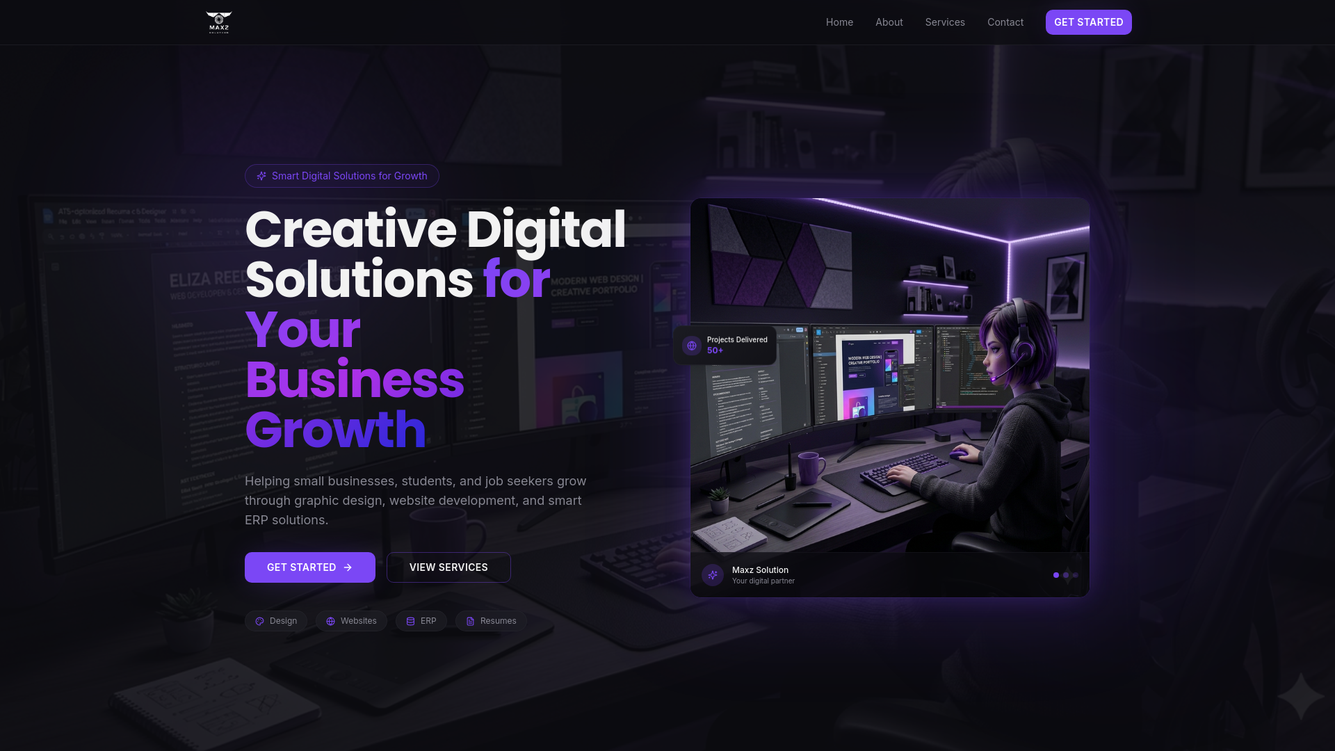 Maxz Solution | Creative Digital Services