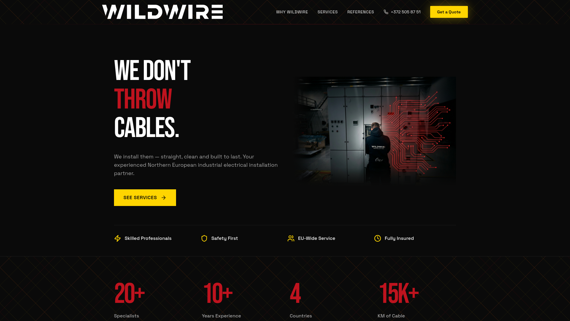 WildWire | Industrial Electrical Installation Experts