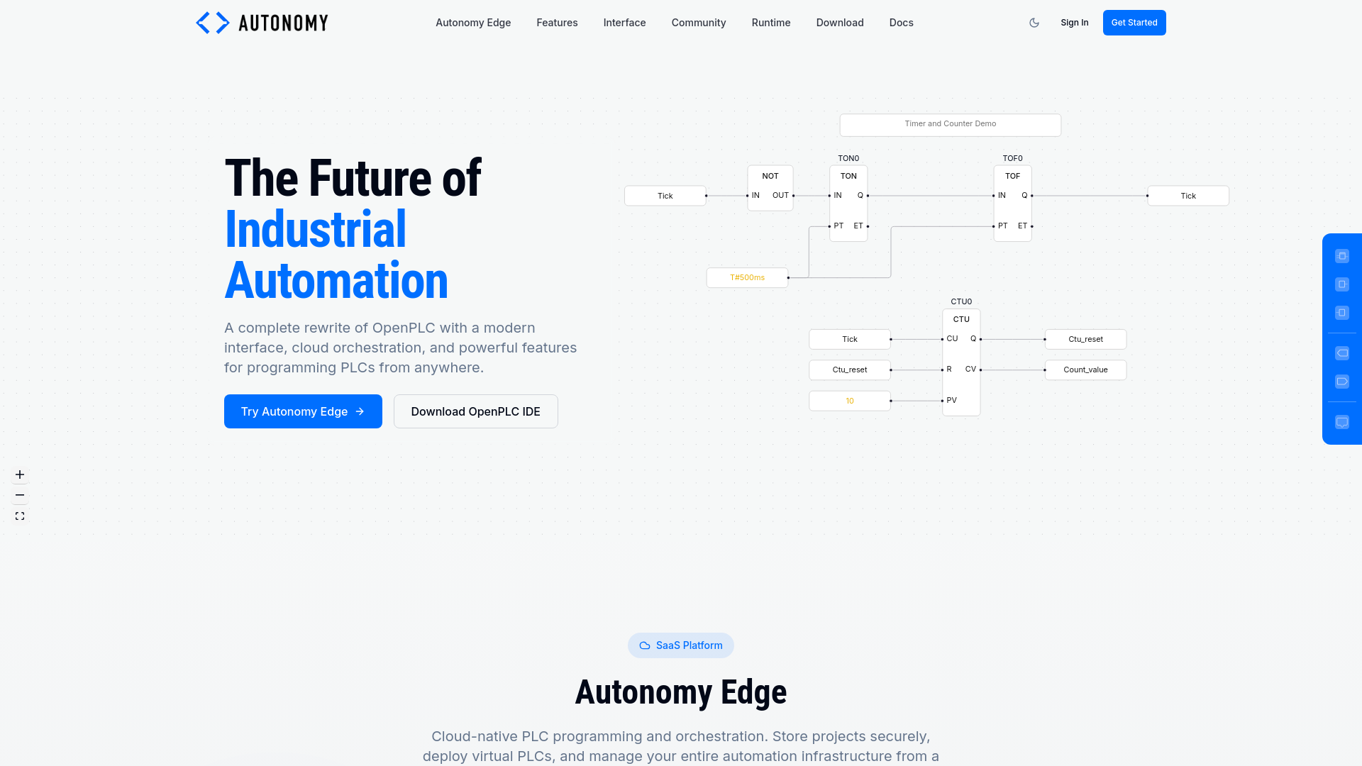 OpenPLC v4 | Industrial Automation by Autonomy