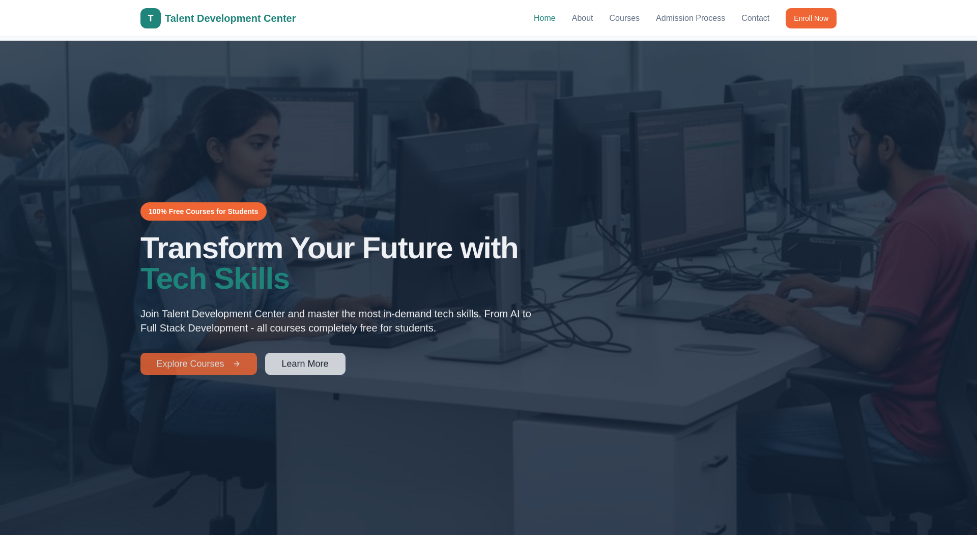 Tdc Course TDC - Talent Development Center | Free Tech Courses