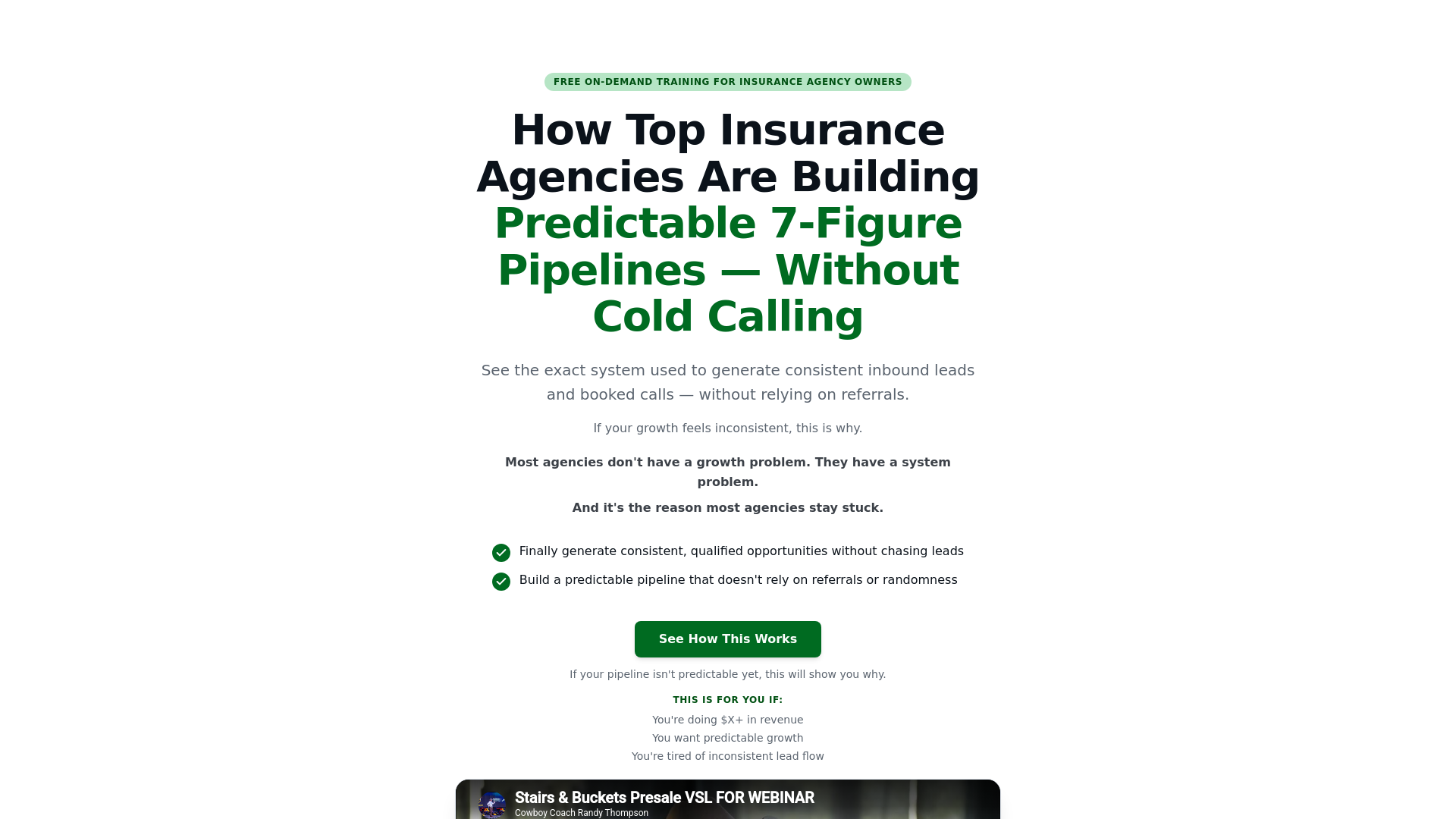 Watch the Training & Book Your Strategy Call — Randy Thompson