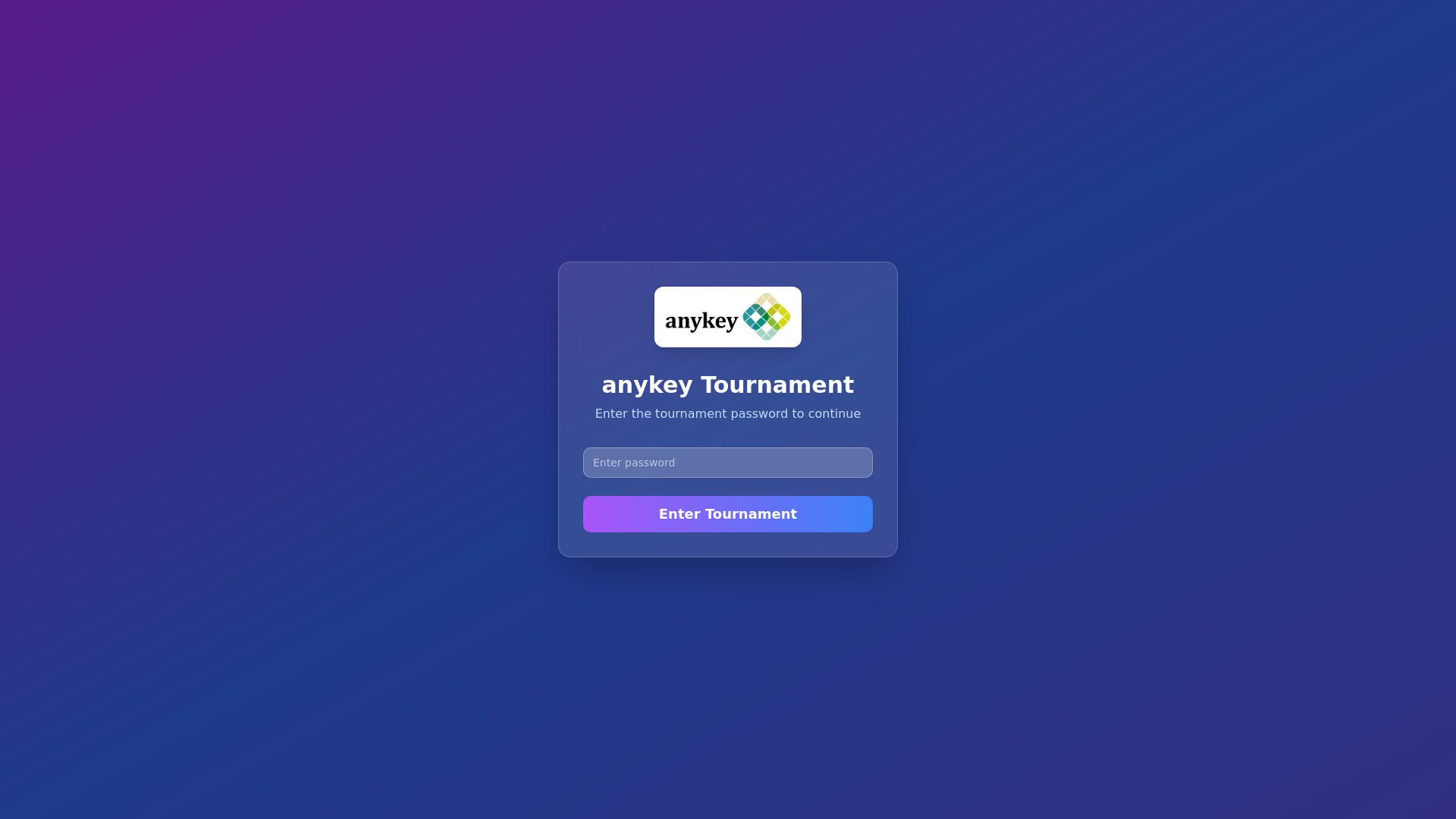 Anykey Tetris Challenge - Team Battle