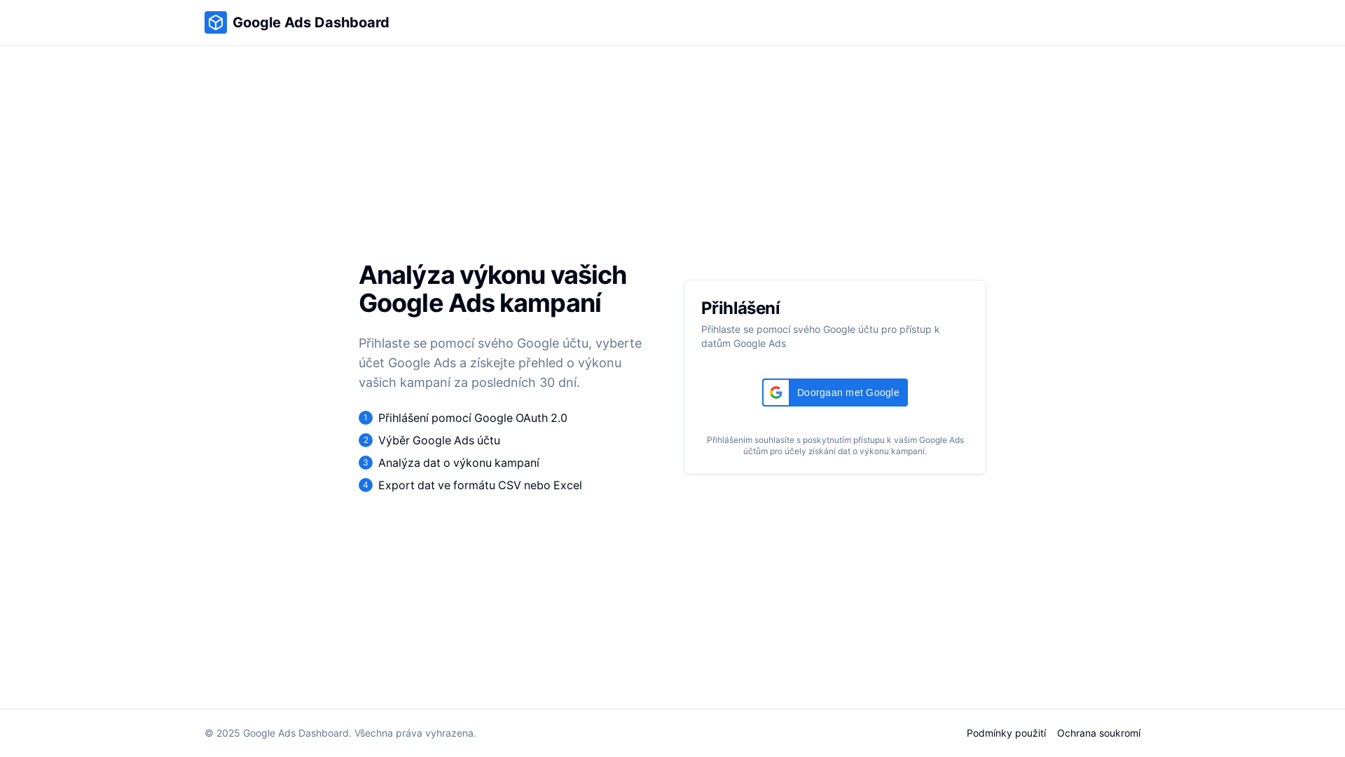 Professional Google Ads Management Platform
