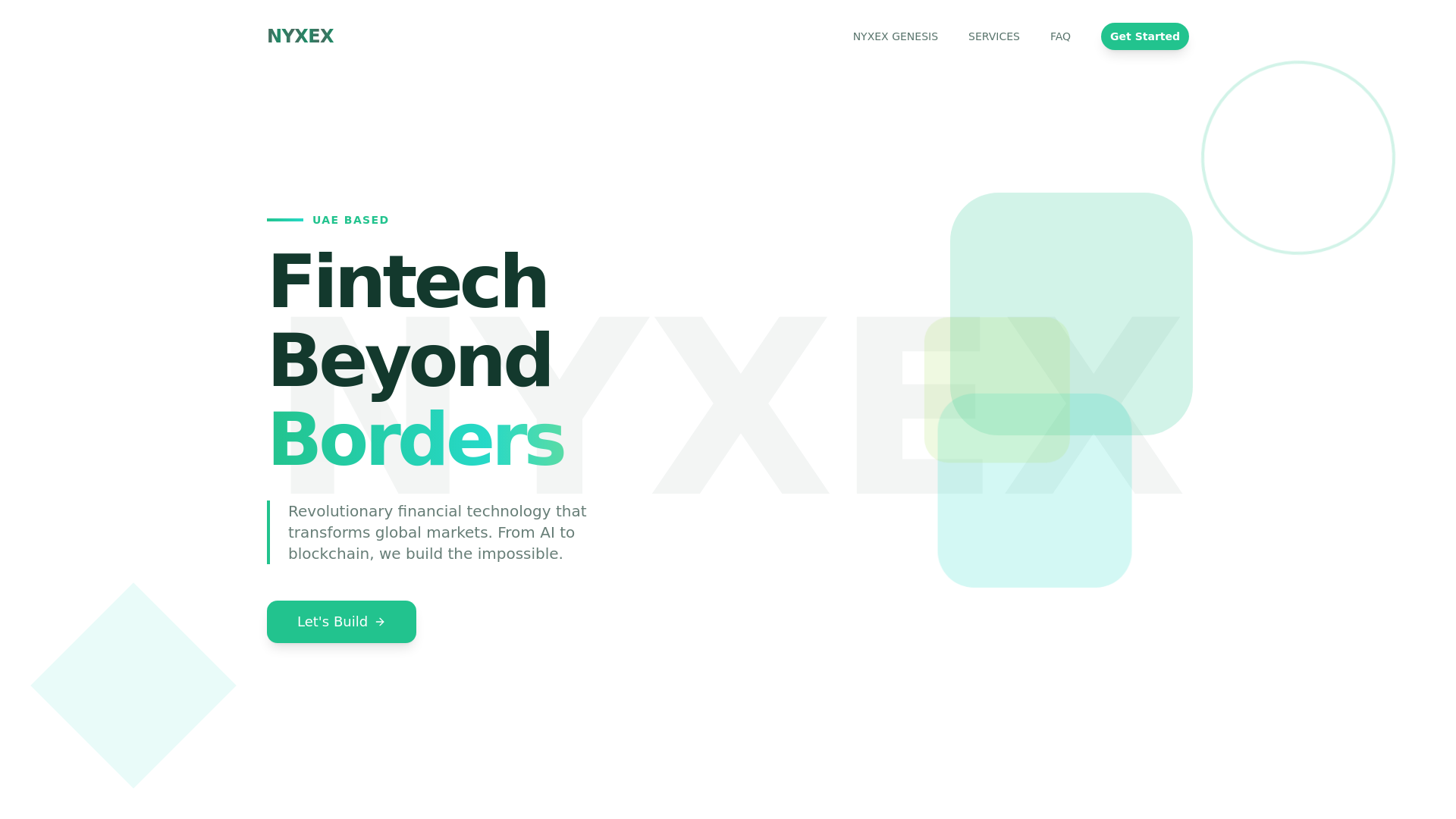 NYXEX - Pioneering Technology That Enriches Lives