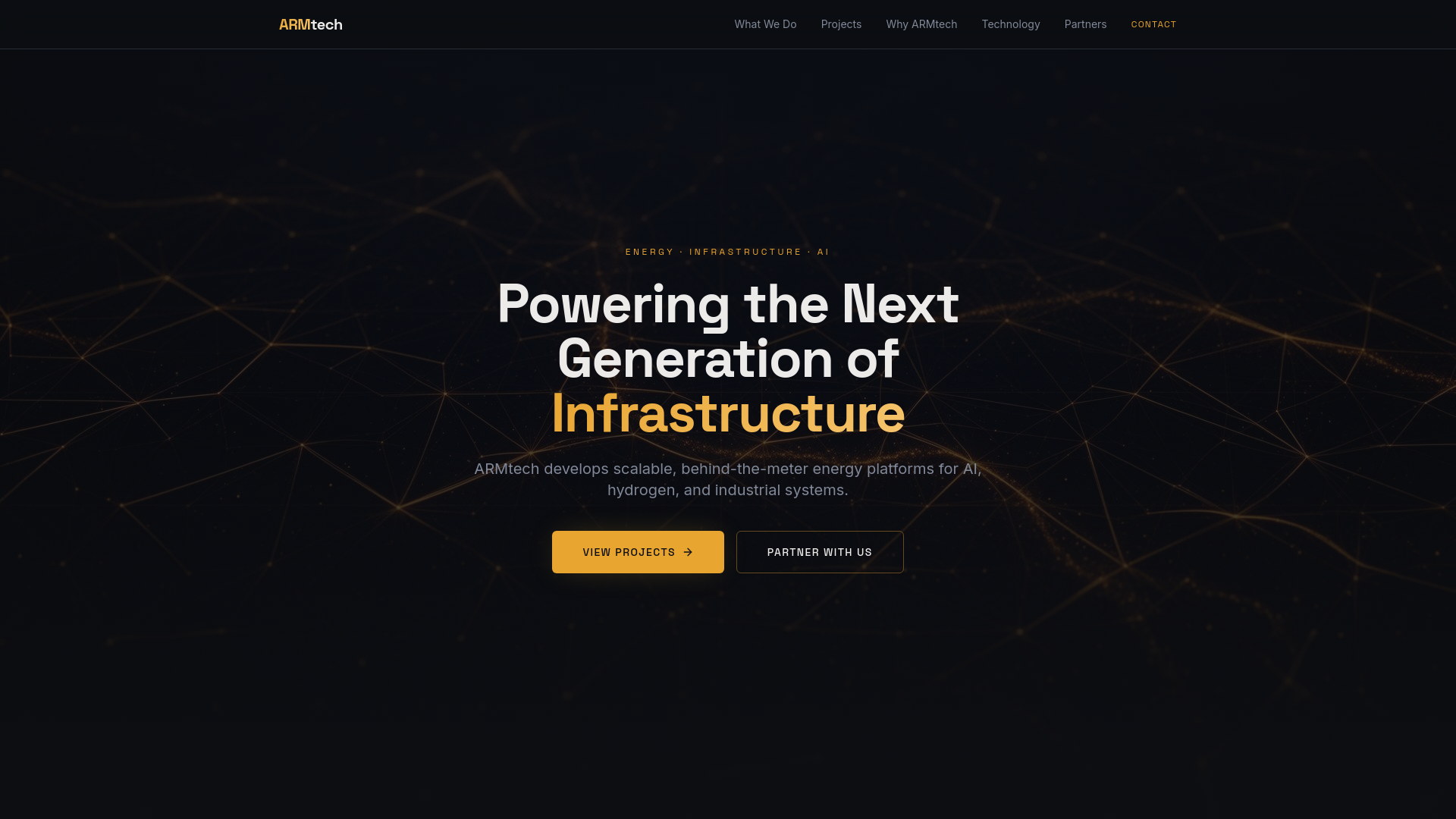 ARMtech | Next-Generation Energy Infrastructure