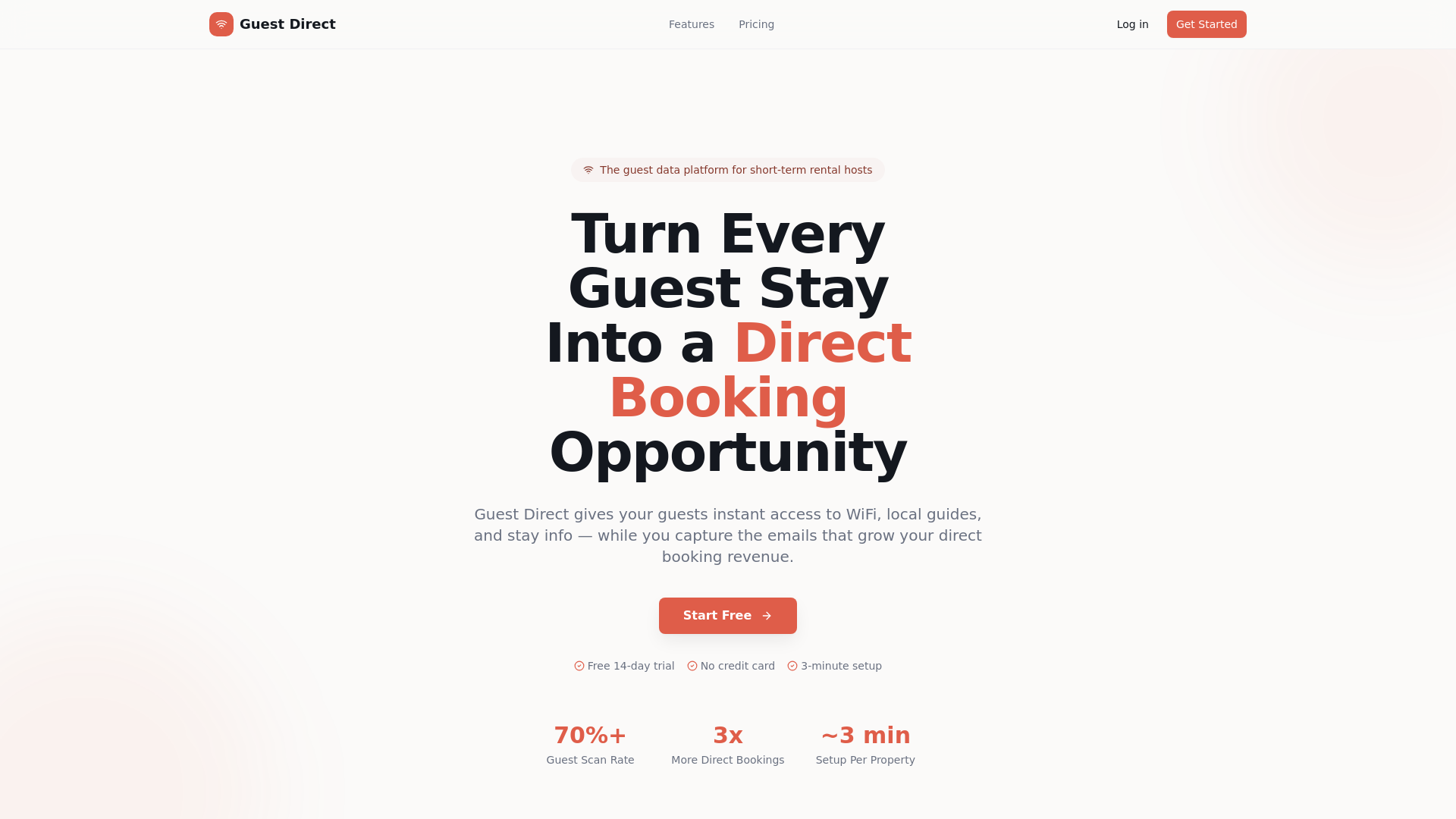 Direct Booking Sign Guest Direct — Turn Guest Check-Ins Into Direct Bookings