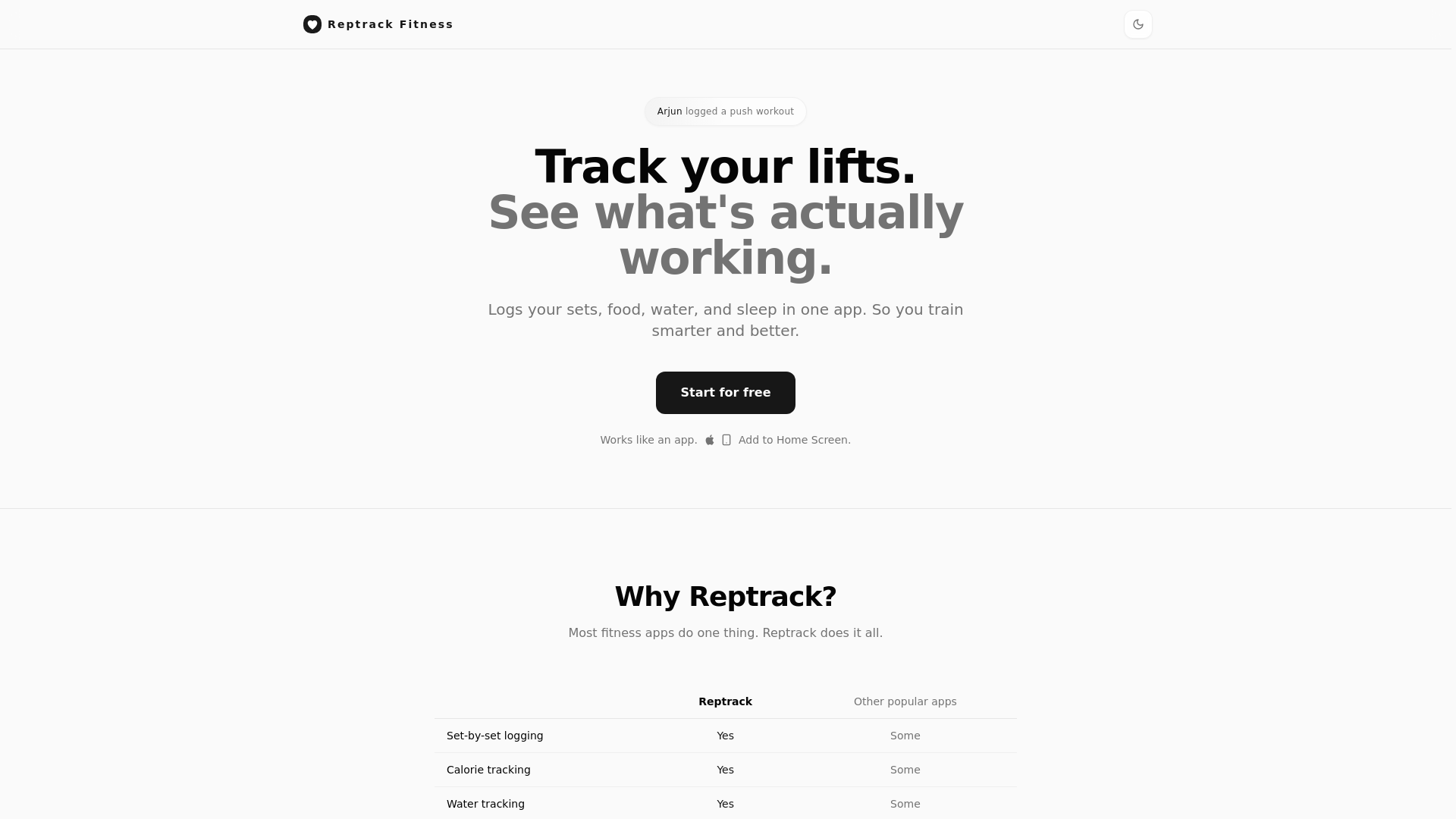 Rep Track Modle Reptrack Fitness | Personal Health & Fitness Tracker