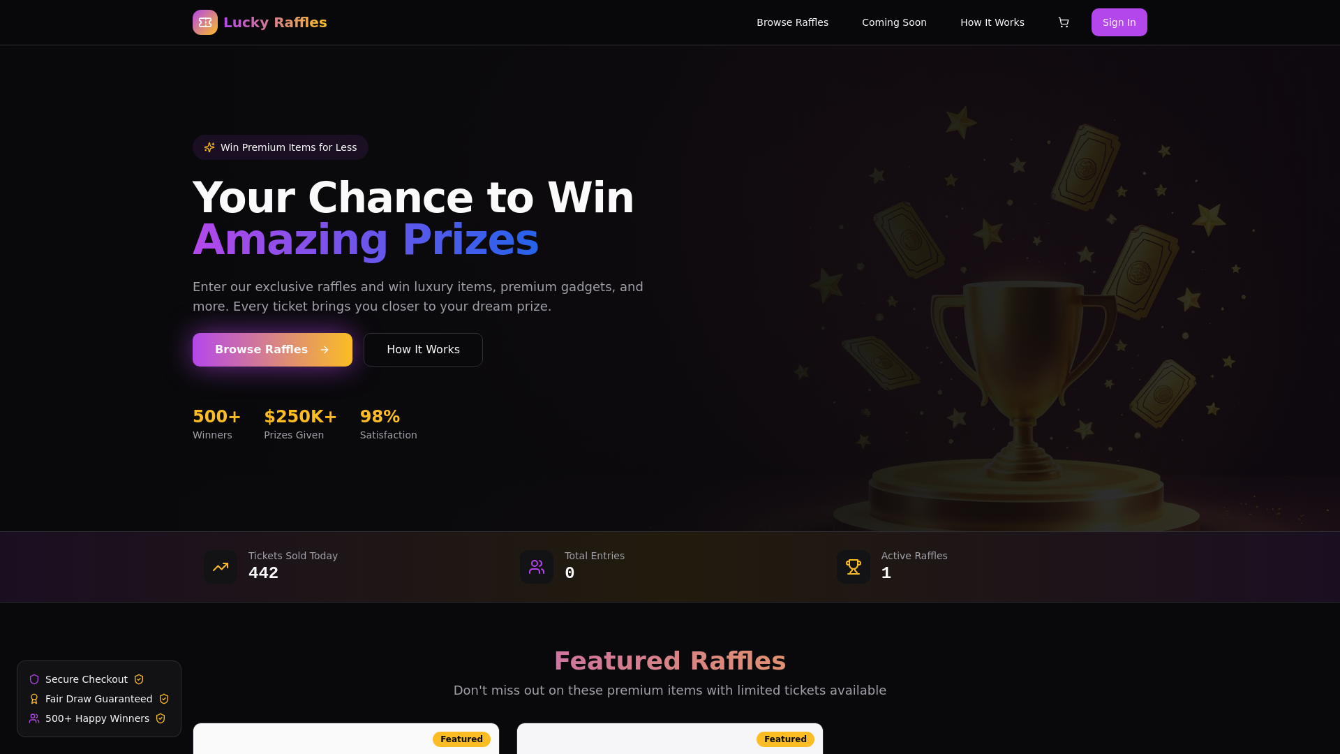 App Sorteos Rafflys Lucky Raffles - Win Amazing Prizes with Every Ticket