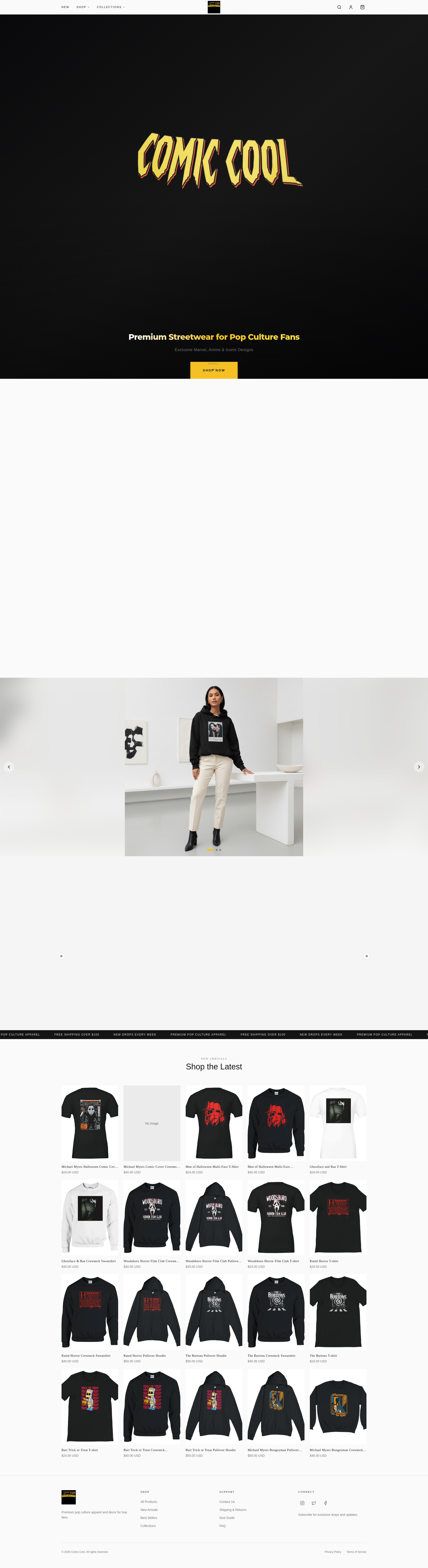 Comic Cool - Pop Culture Apparel & Decor