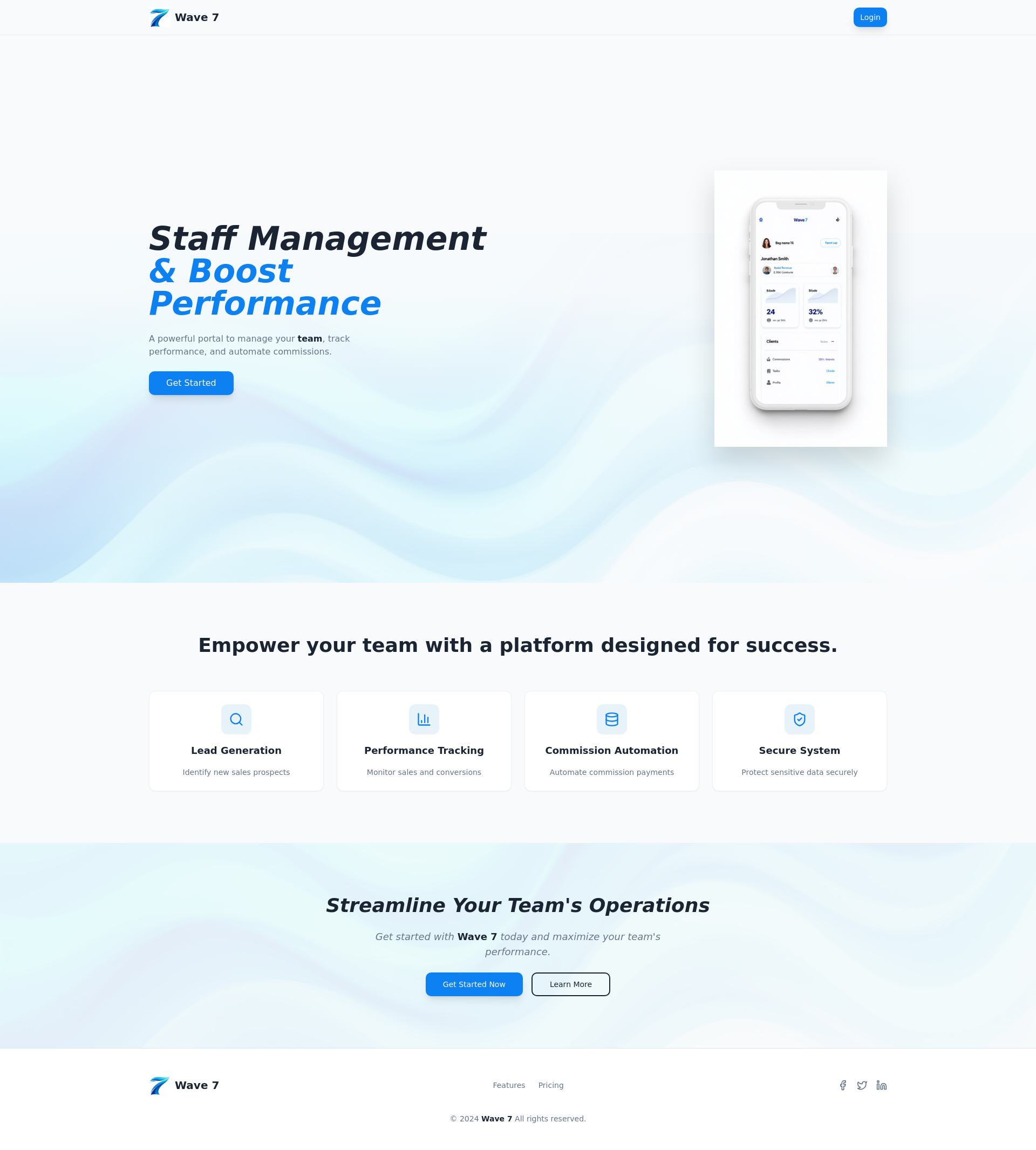 Staff Performance Wave Wave 7 - Staff Management & Boost Performance