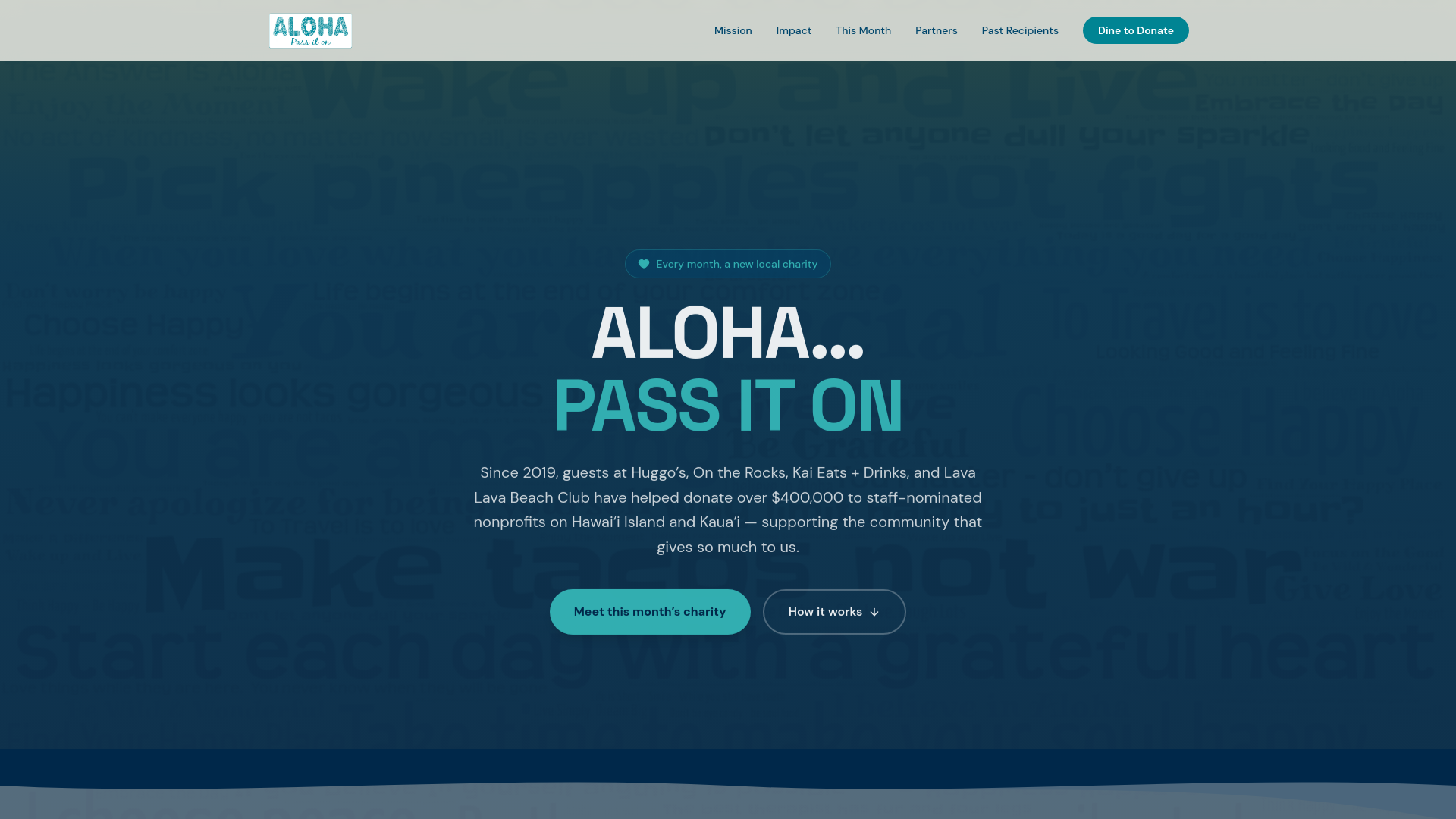 New Project Using Aloha Model Careers | The Aloha Project