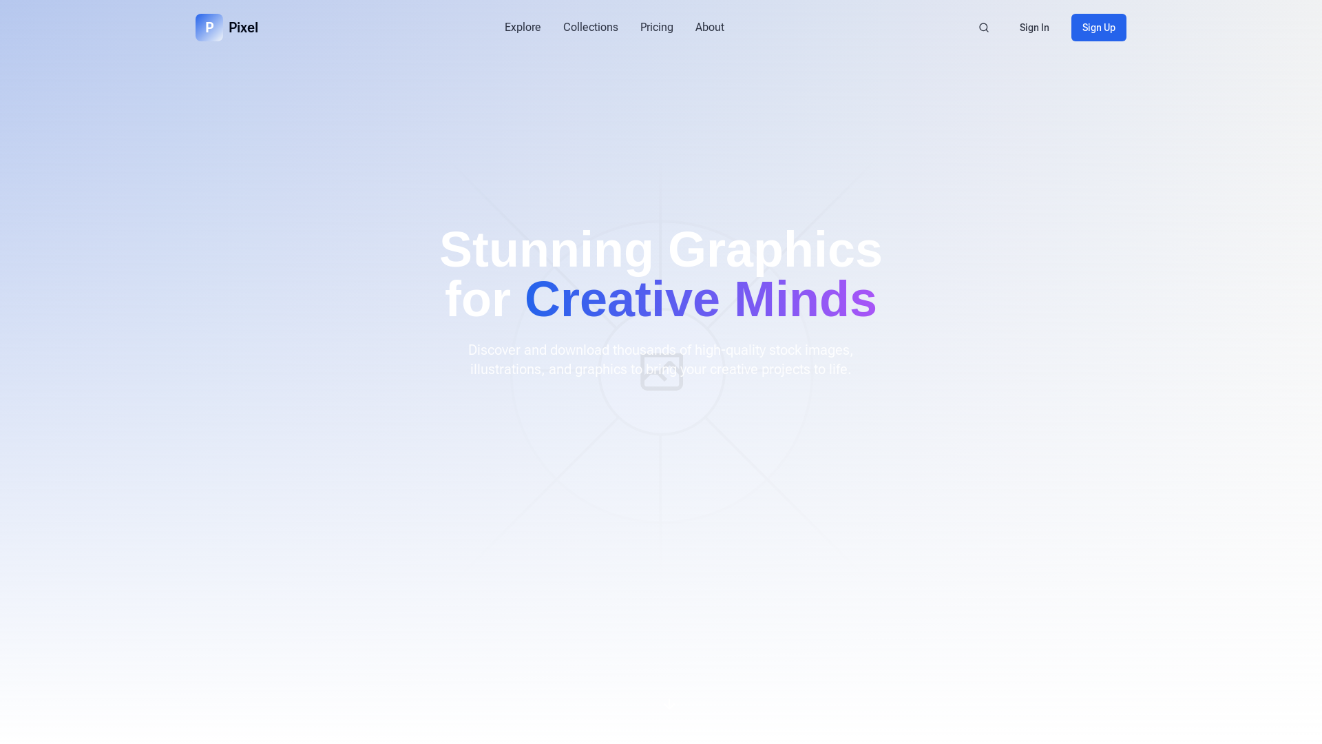 Professional Stock Graphic Platform Platform