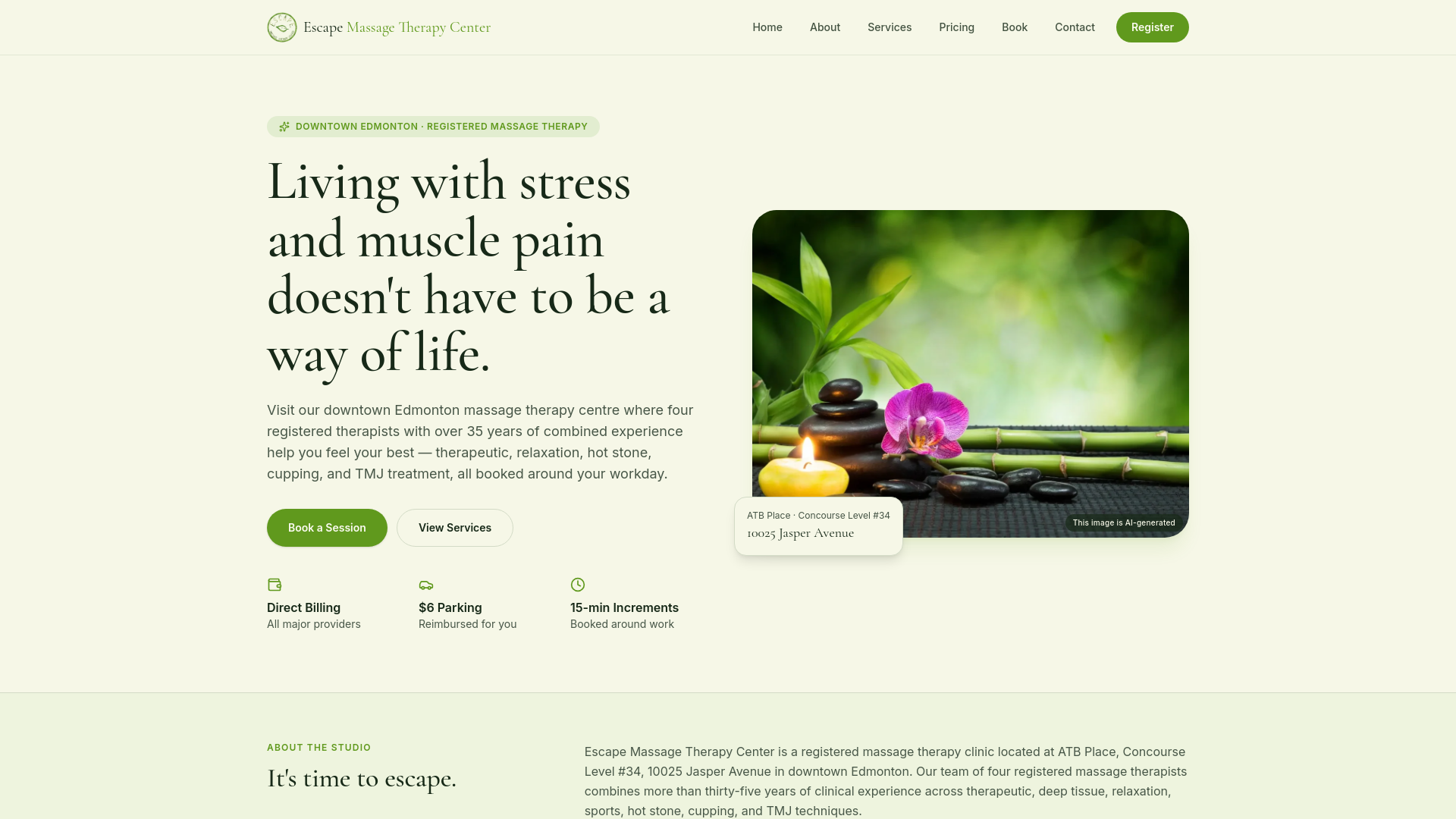 Escape Massage Therapy Centre