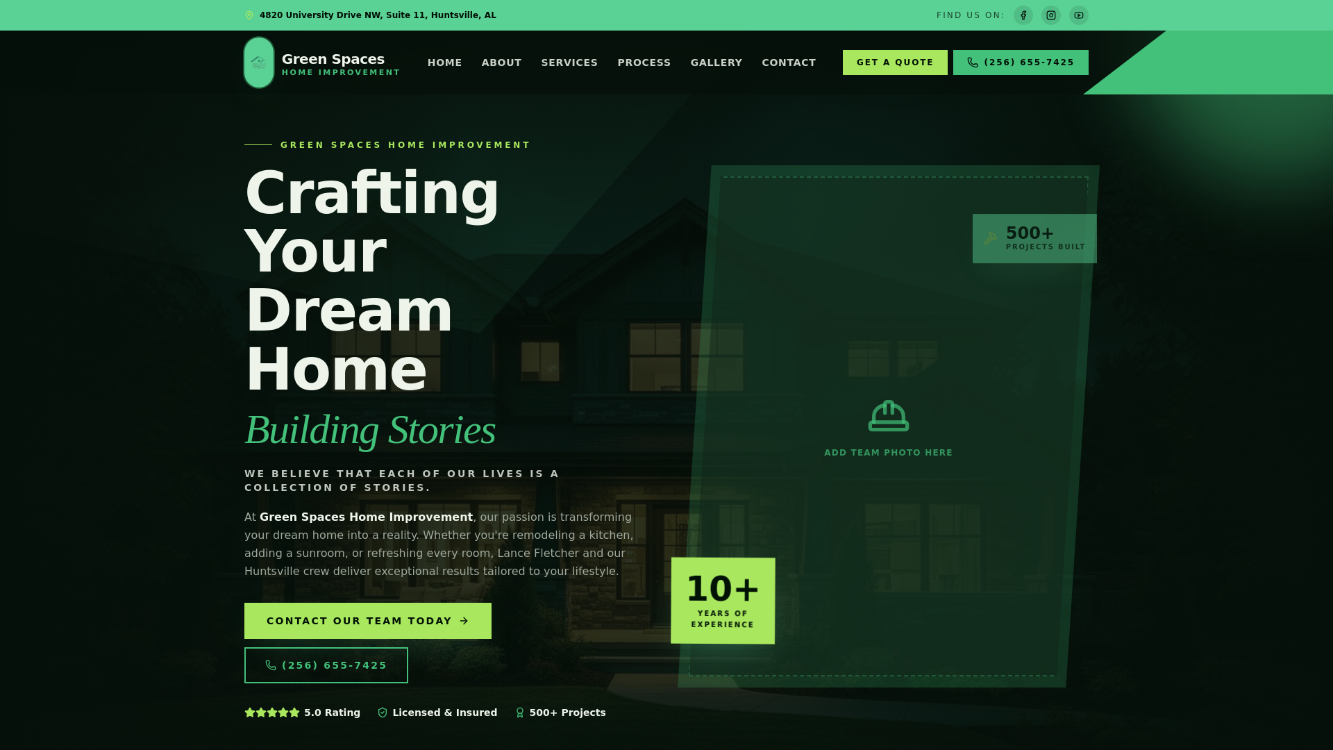 Green Spaces Home Improvement LLC
