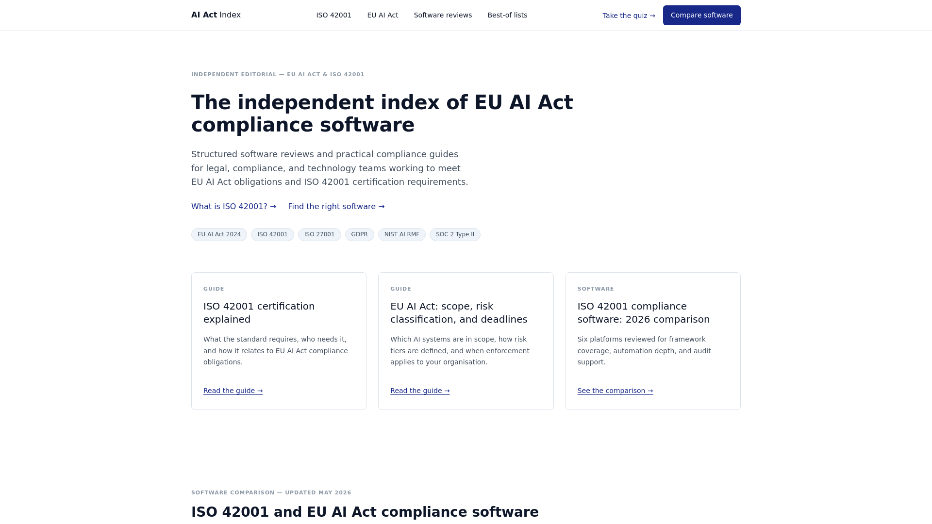 ISO 42001: The Complete Guide to AI Management (2026)