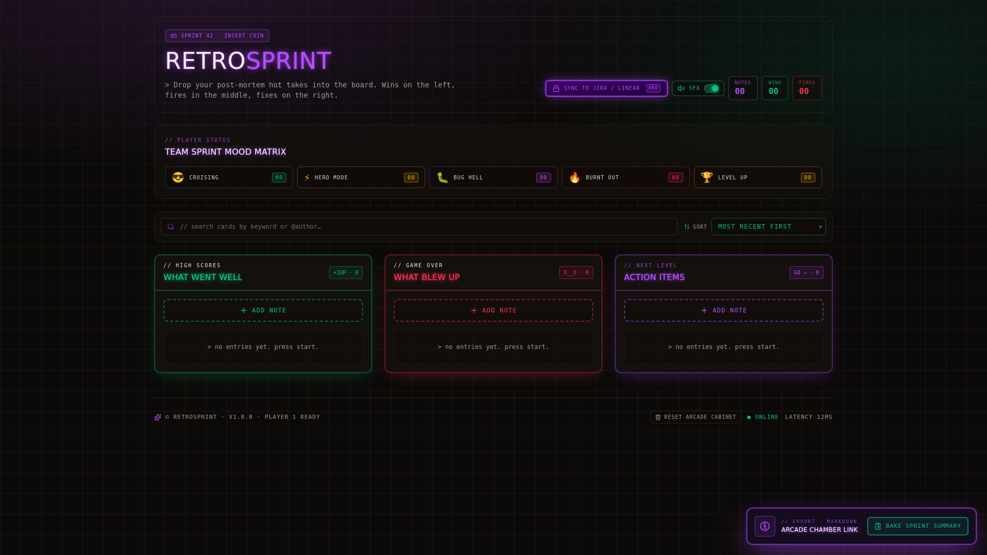 RetroSprint
