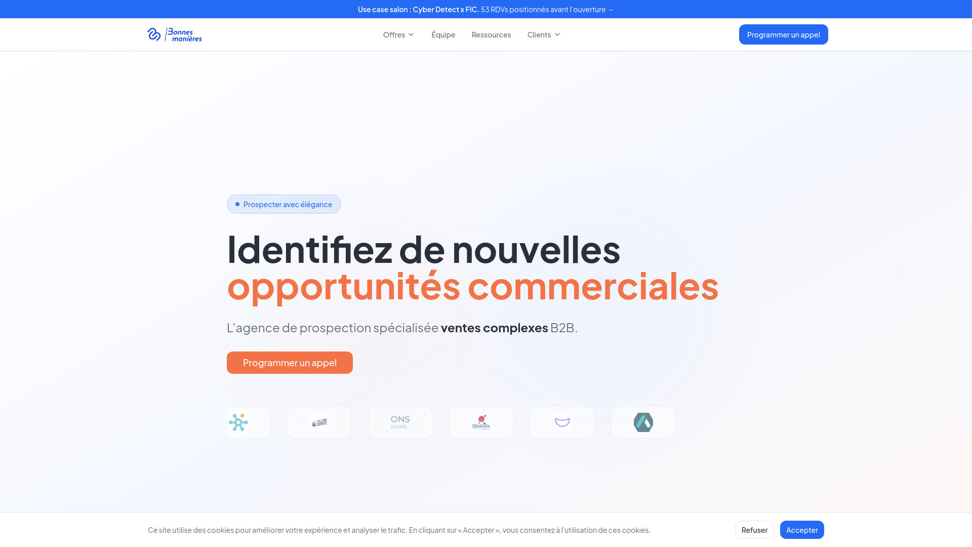 Nos Offres Commerciales | Bonnes Manières