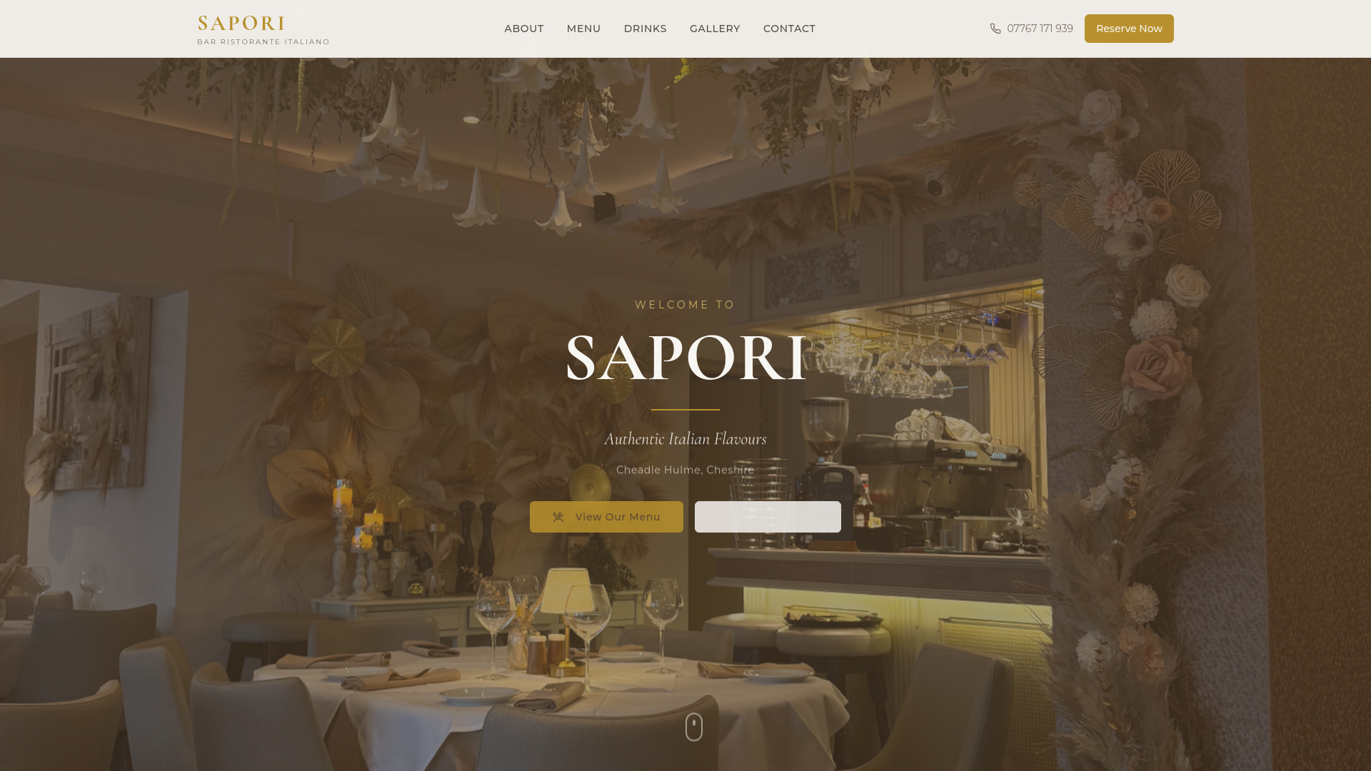 Sapori italian restaurant