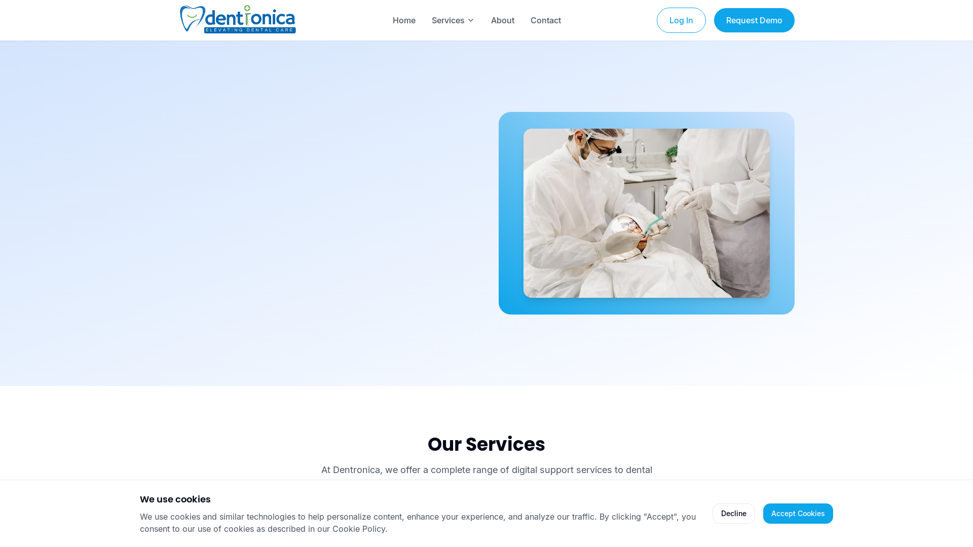Professional Dental Services & Solutions Platform