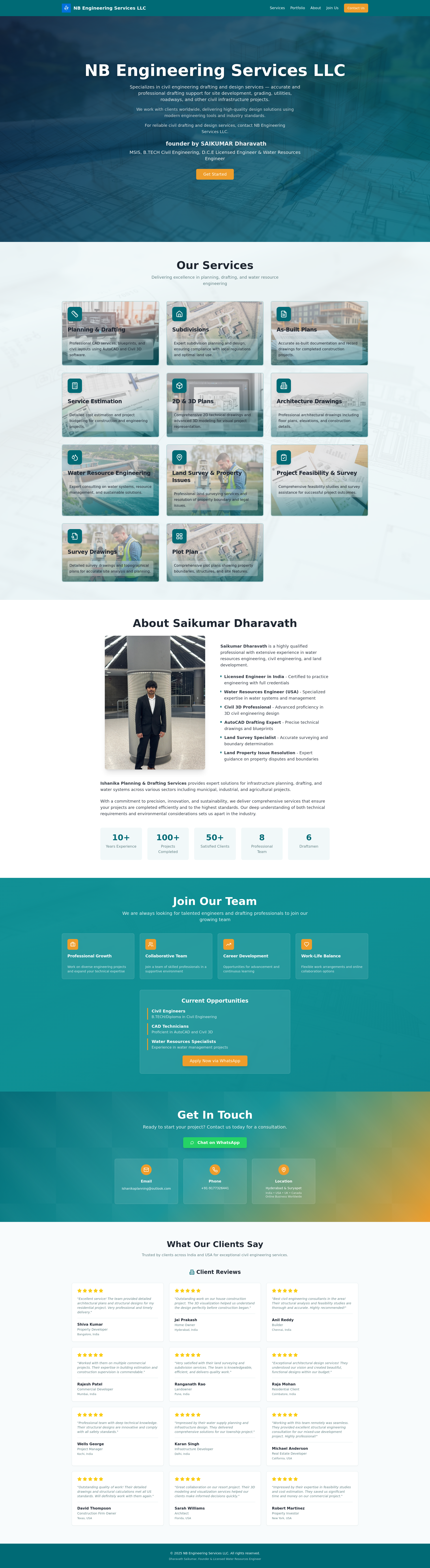 NB Engineering Services LLC | Water Resources Engineering