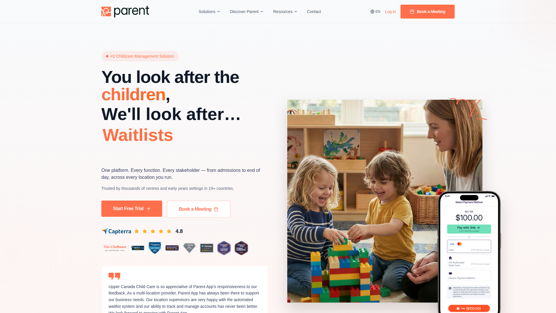 Parent App | Enterprise Management Software for Preschool & Childcare ...