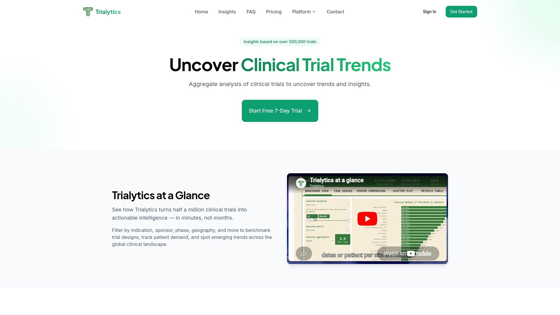 Trialytics - Advanced Clinical Trial Analytics & Business Intelligence
