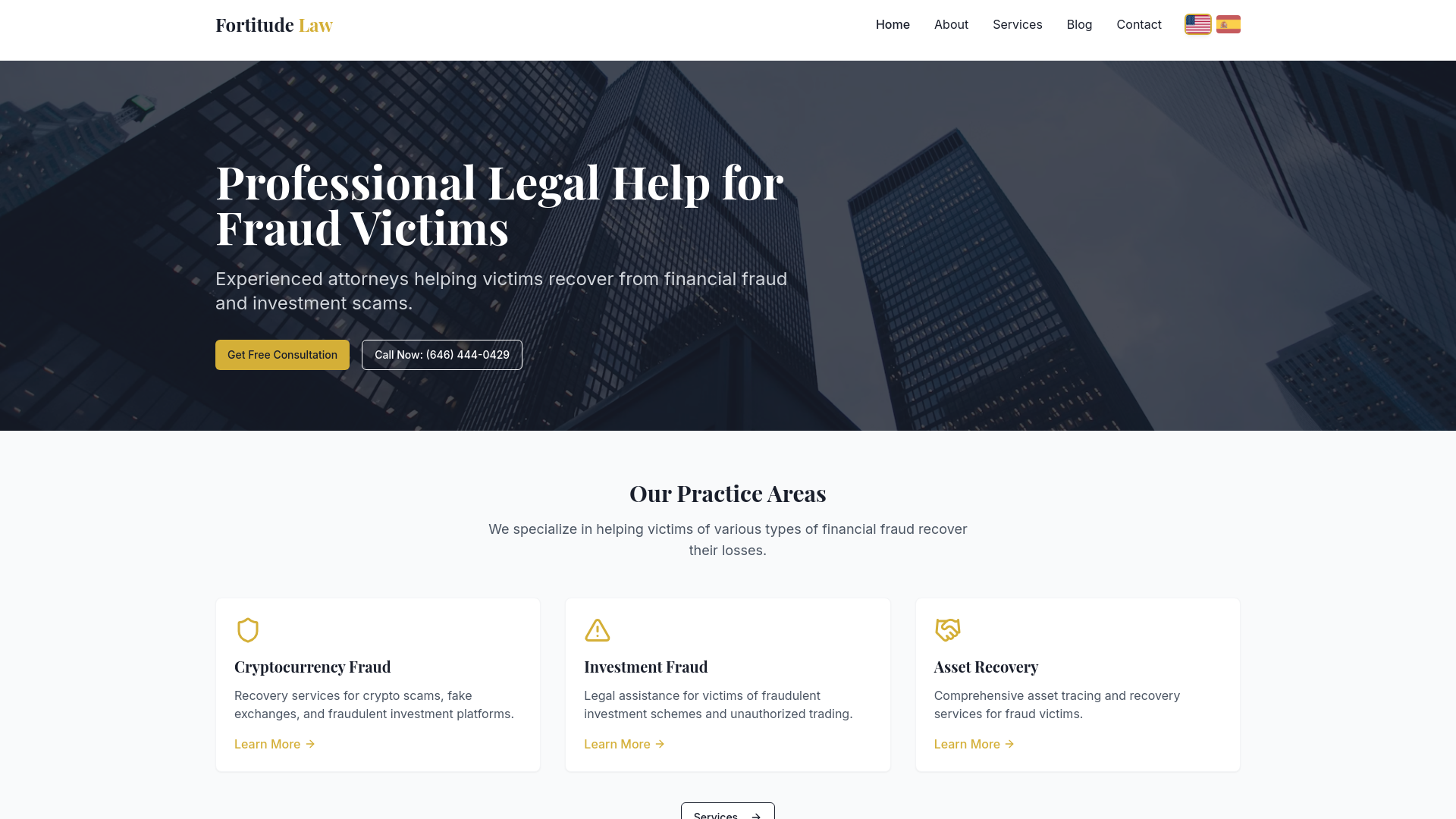 Fortitude Law - New York Fraud Recovery Attorneys