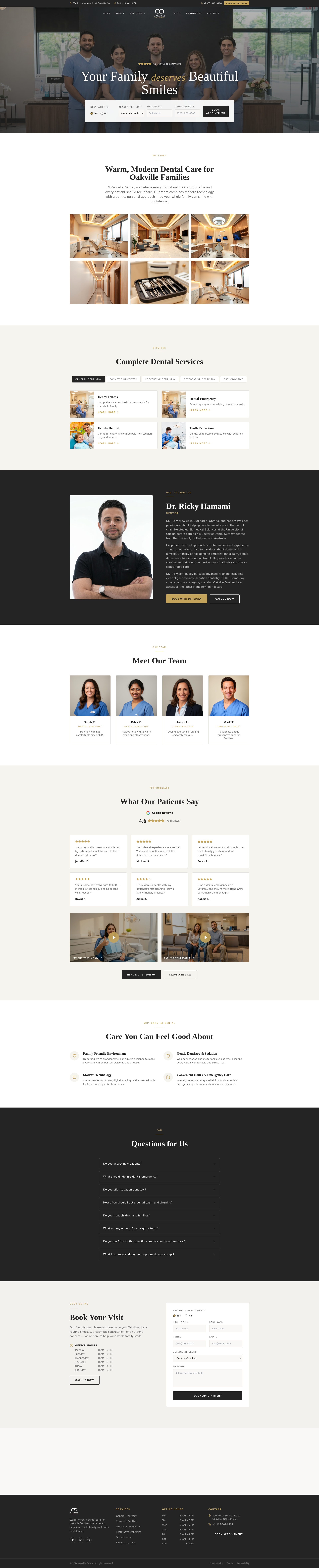 Oakville Dental – Pediatric Dentistry