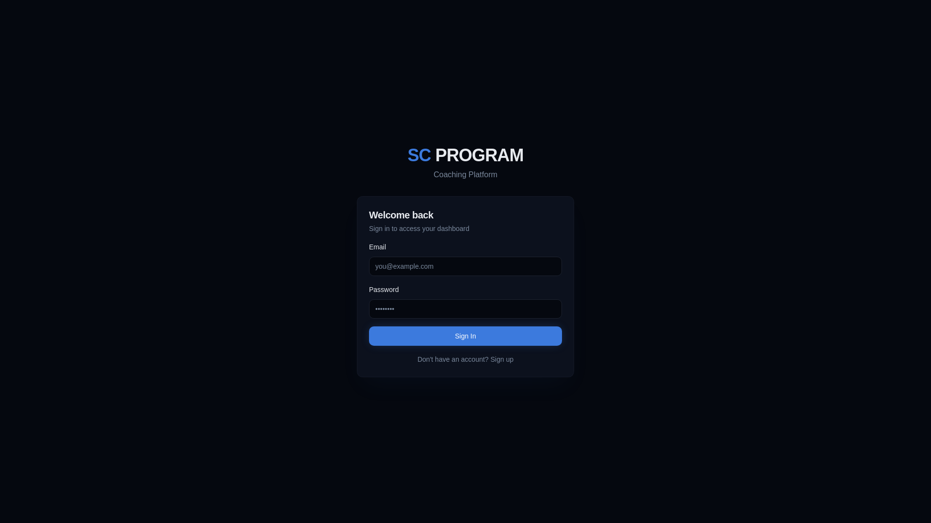 The SC PROGRAM