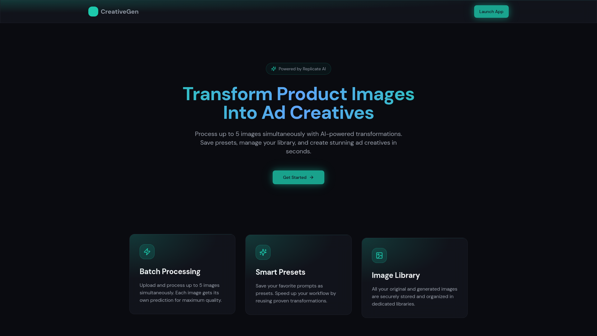CreativeGen - Transform Product Images Into Ad Creatives