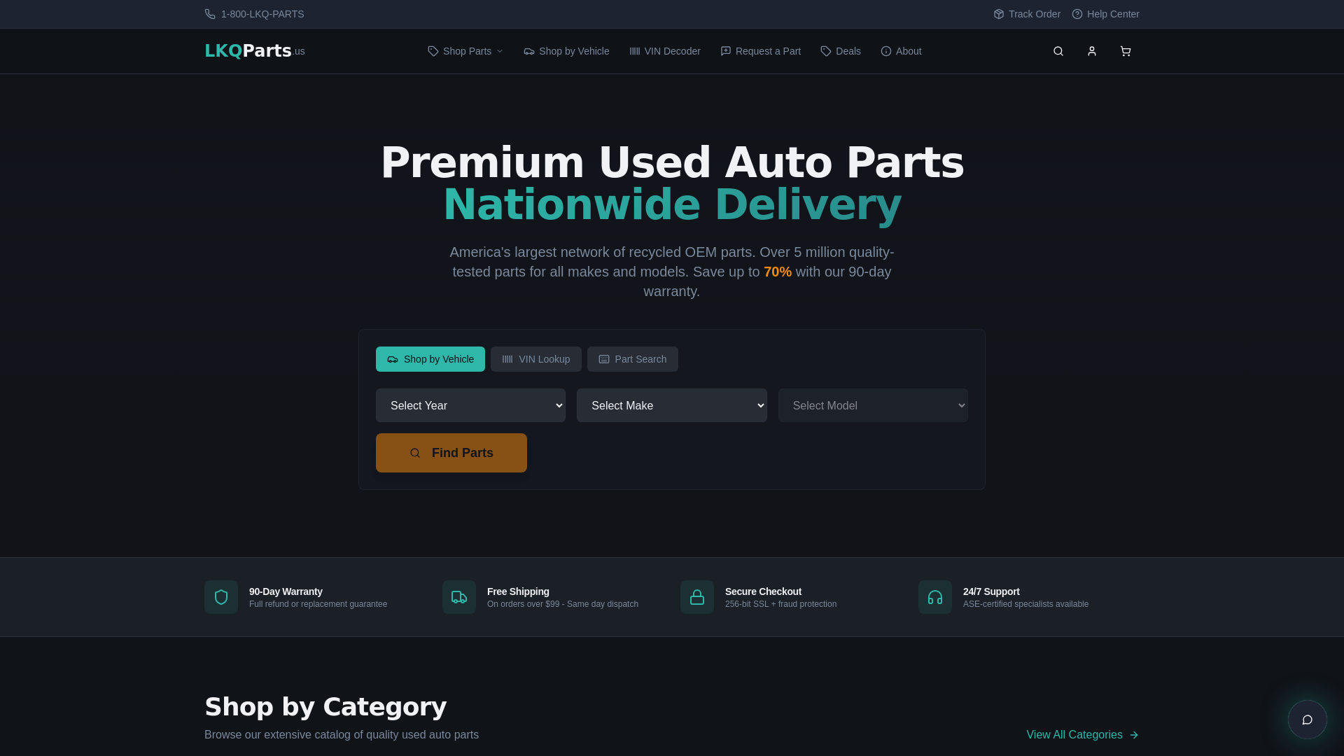 LKQParts.us | Quality Used Auto Parts - Save Up to 70%