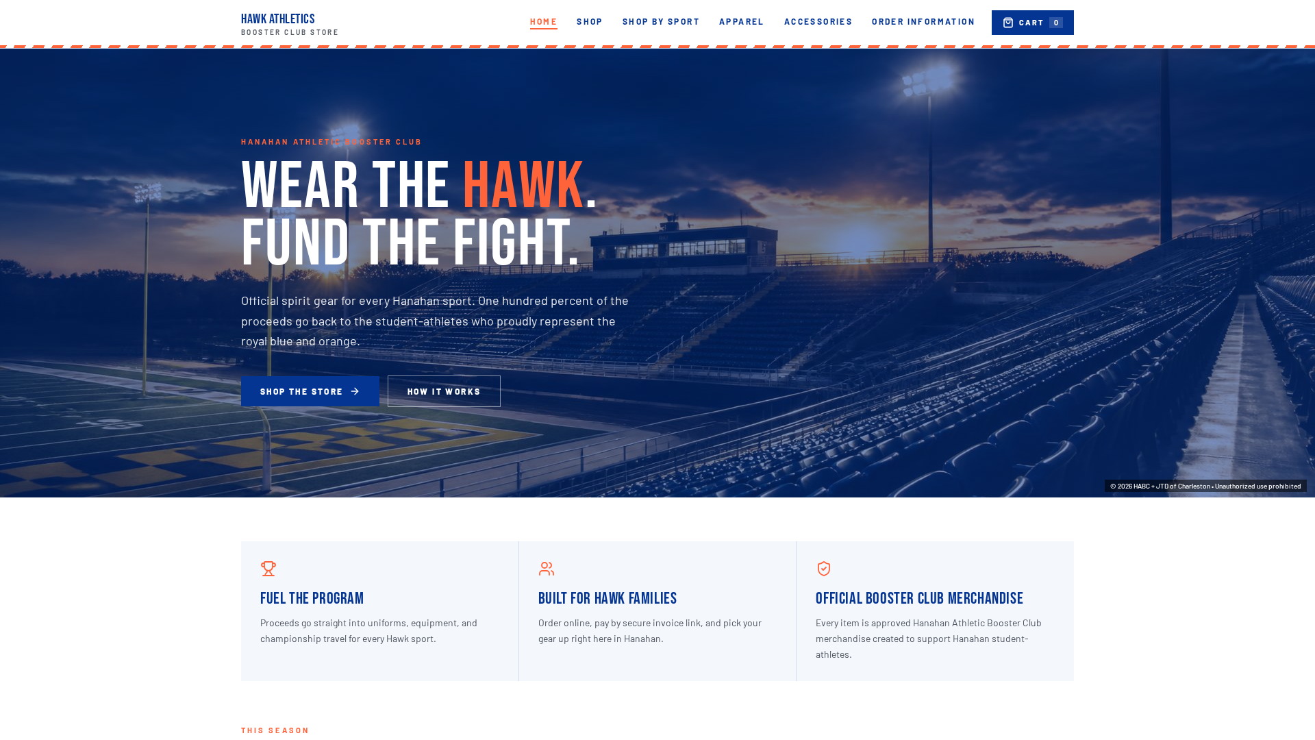 Hanahan Athletic Booster Club logo