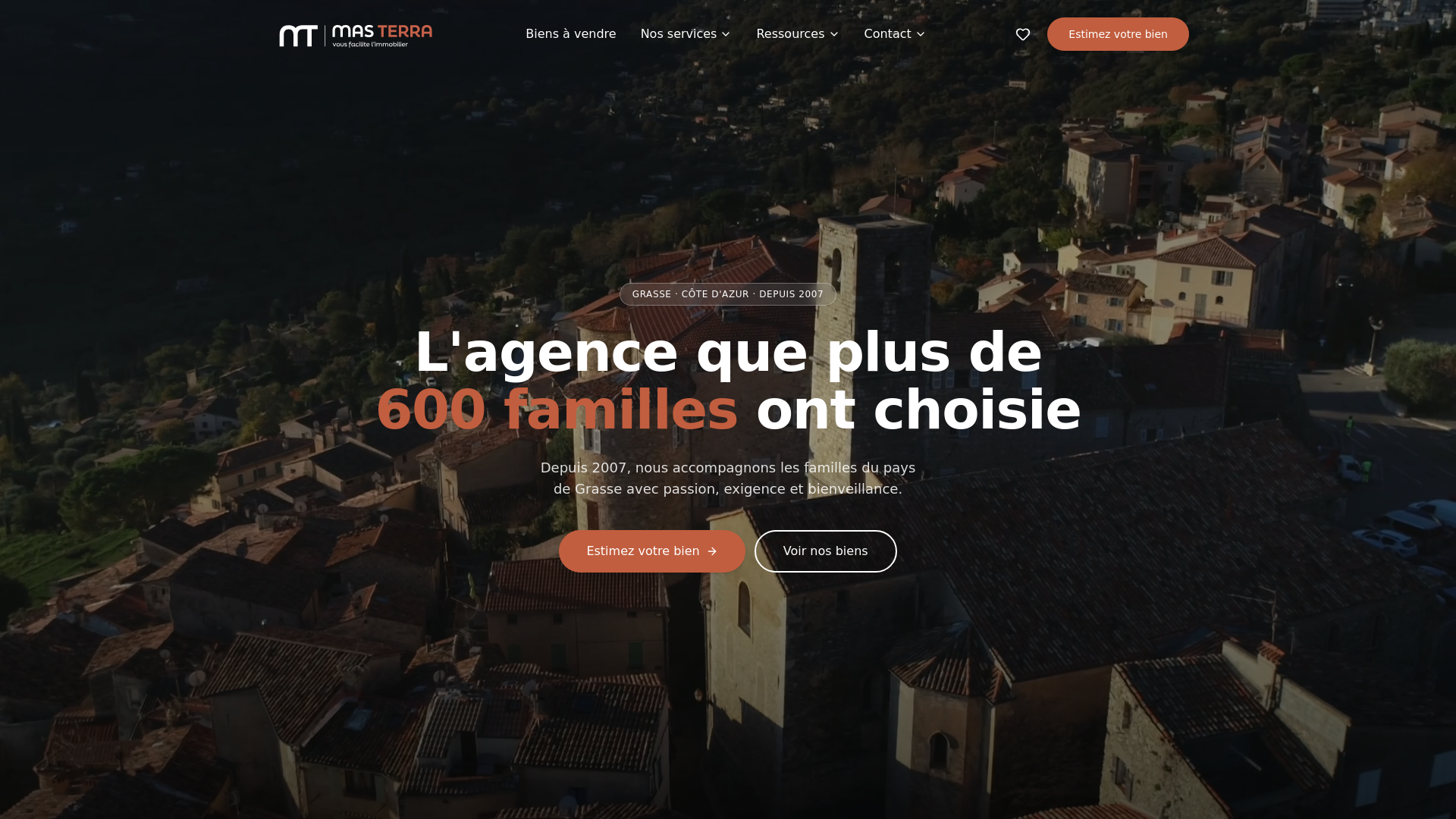 Logo de l'agence Mas Terra Immobilier
