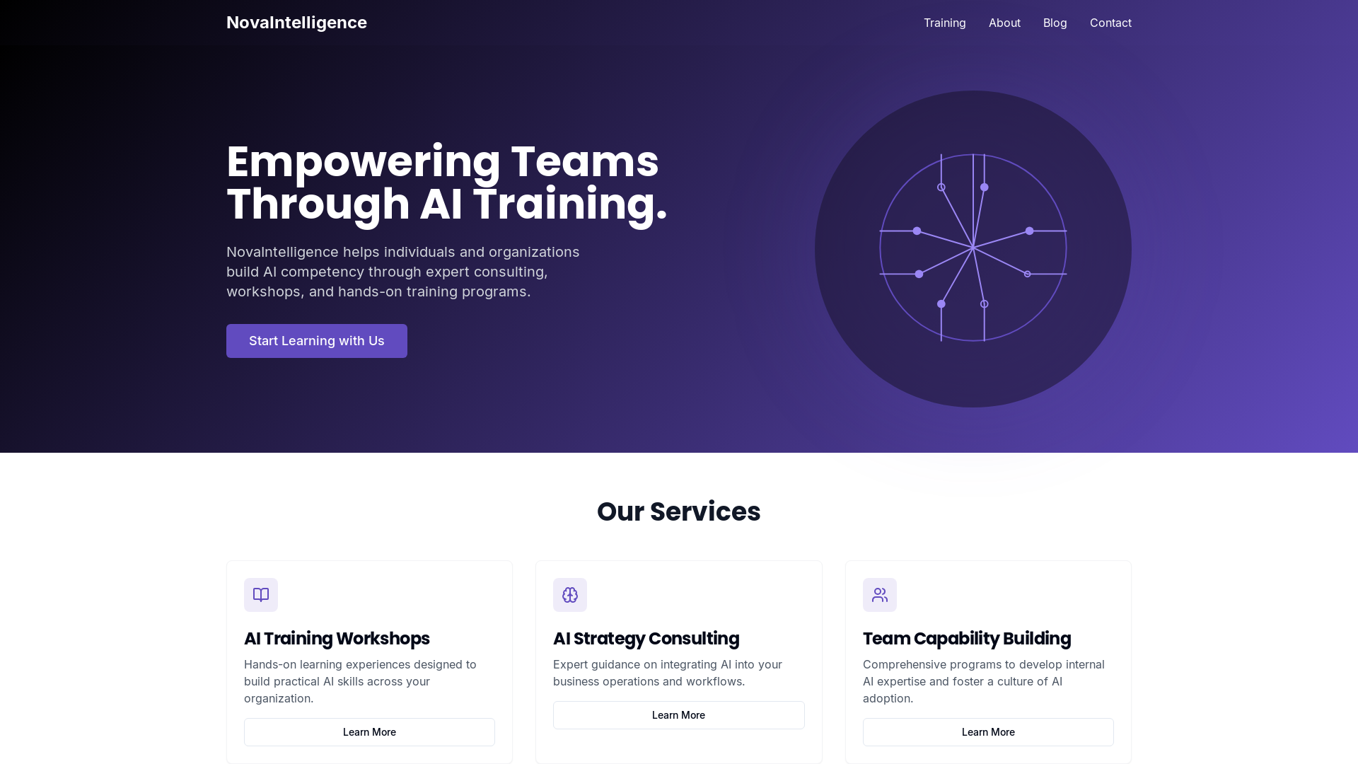 NovaIntelligence - Simplifying AI, Amplifying Results