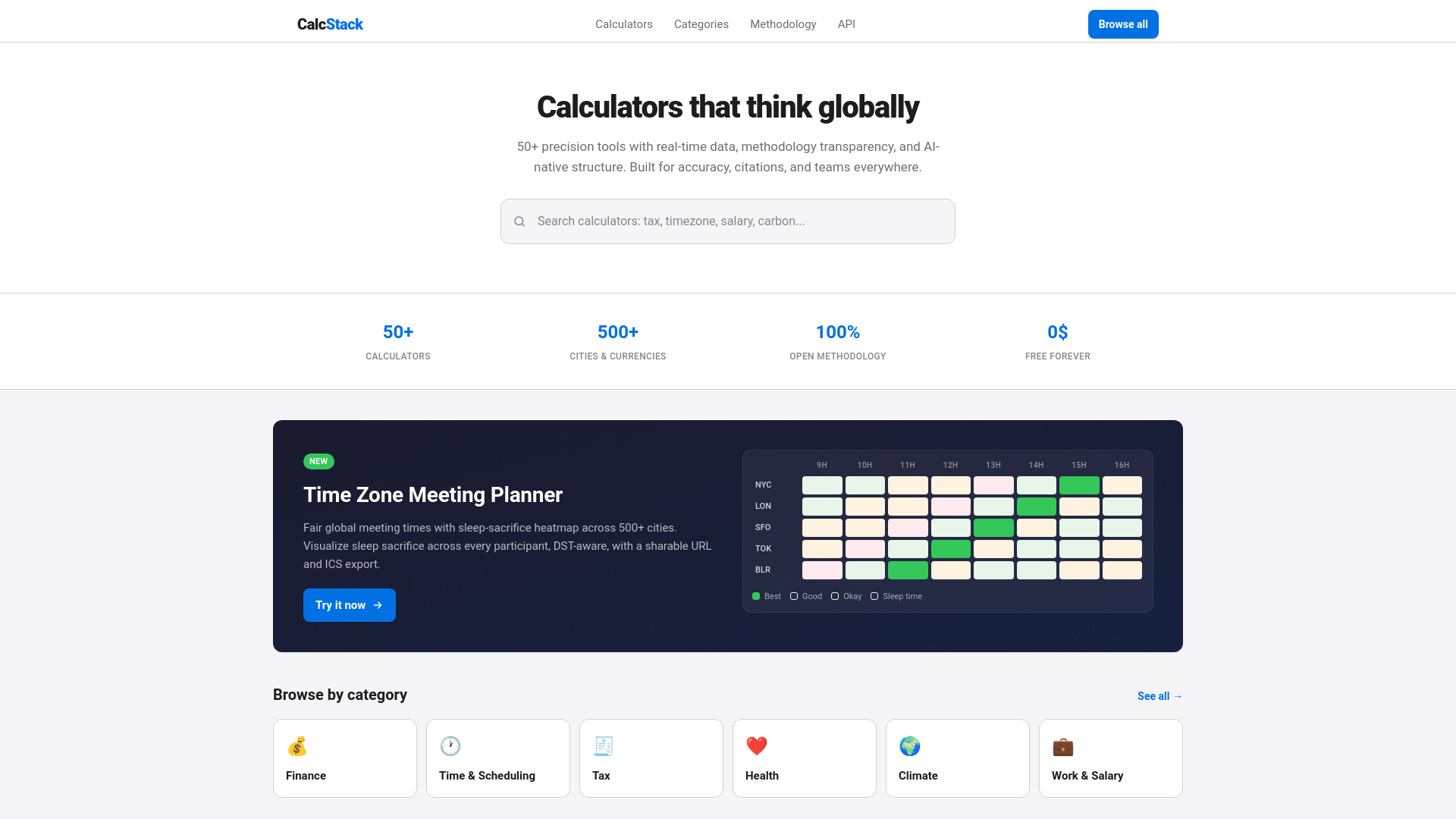 Calqly: Calculators That Think Globally | 50+ Precision Tools