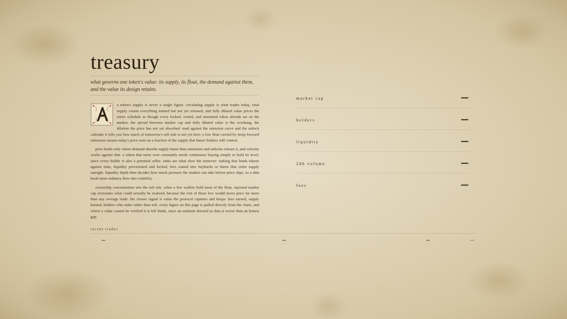 Treasury